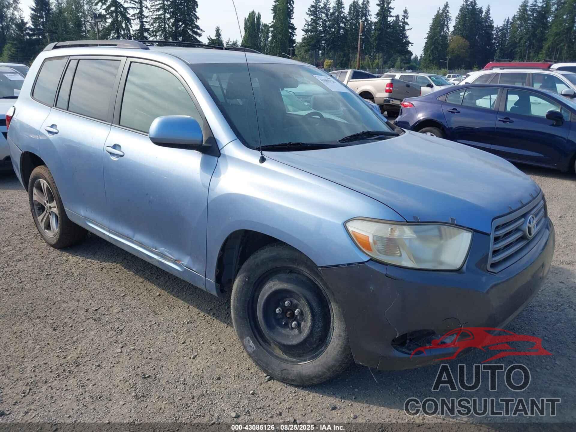 TOYOTA HIGHLANDER 2009 - JTEES41A692123667
