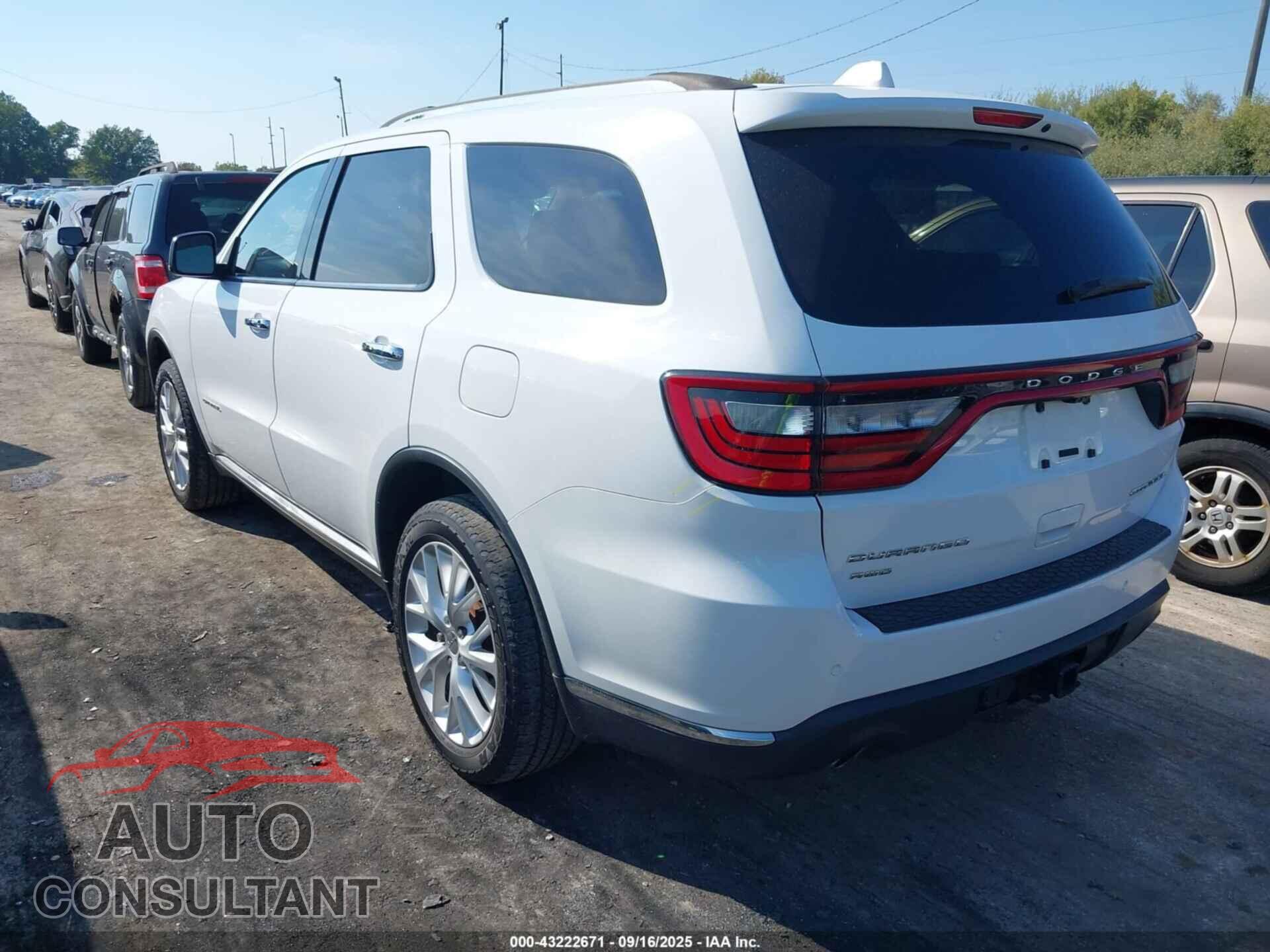 DODGE DURANGO 2015 - 1C4RDJEG9FC832998