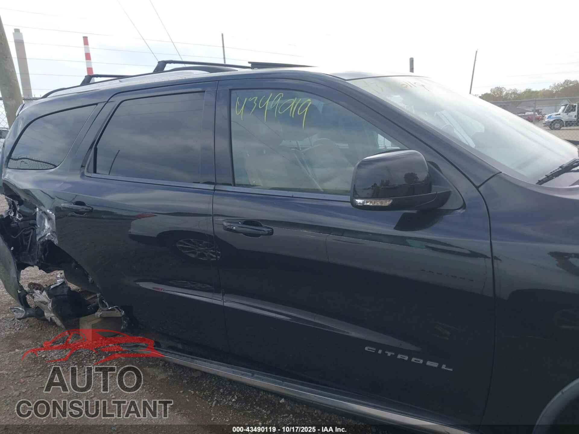 DODGE DURANGO 2012 - 1C4RDJEGXCC182834