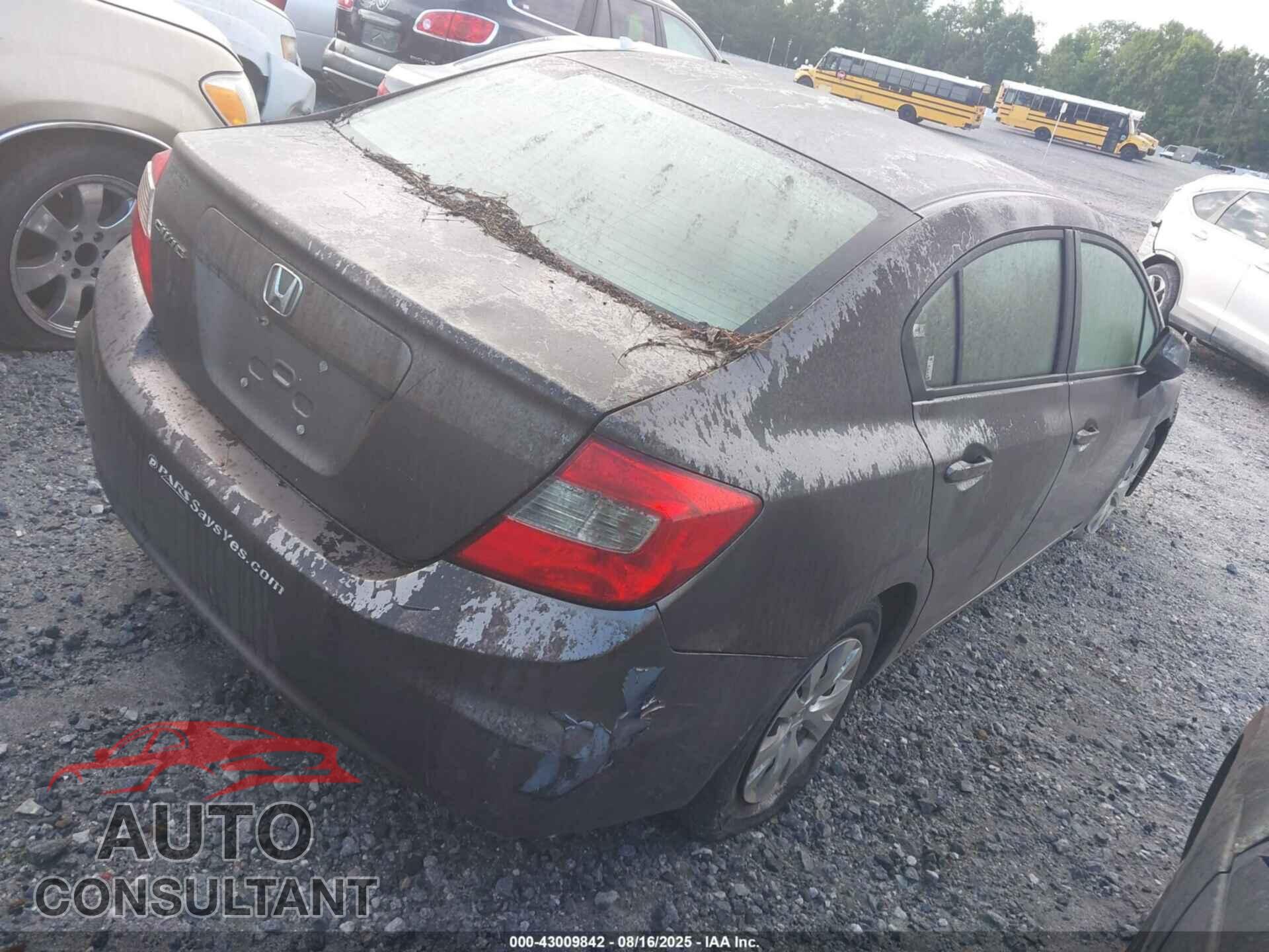 HONDA CIVIC 2012 - 2HGFB2F55CH500496