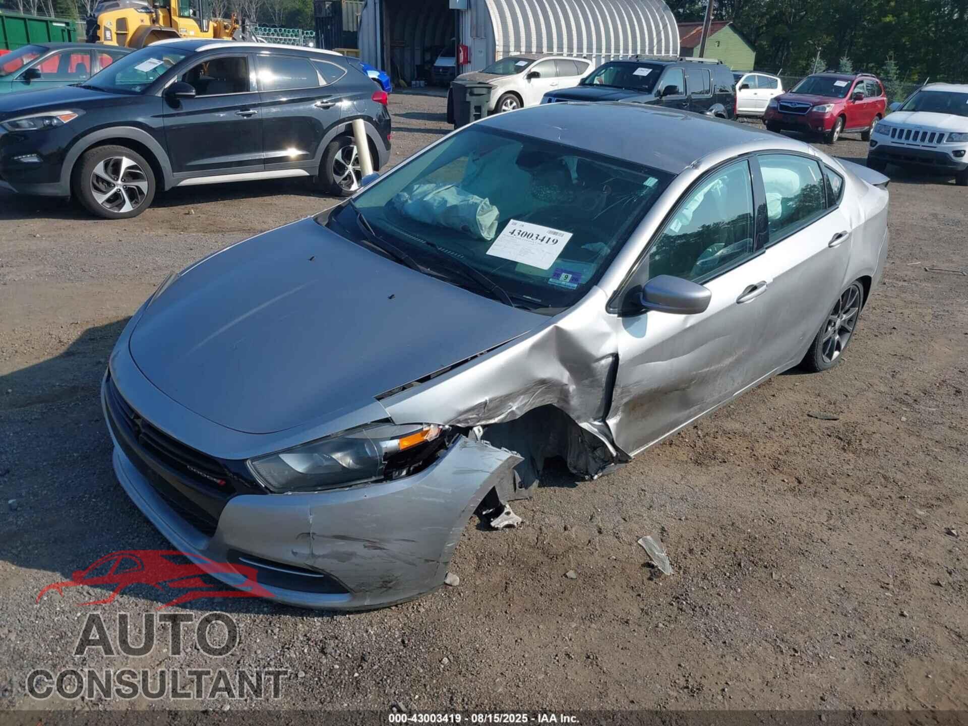 DODGE DART 2015 - 1C3CDFAA2FD391864