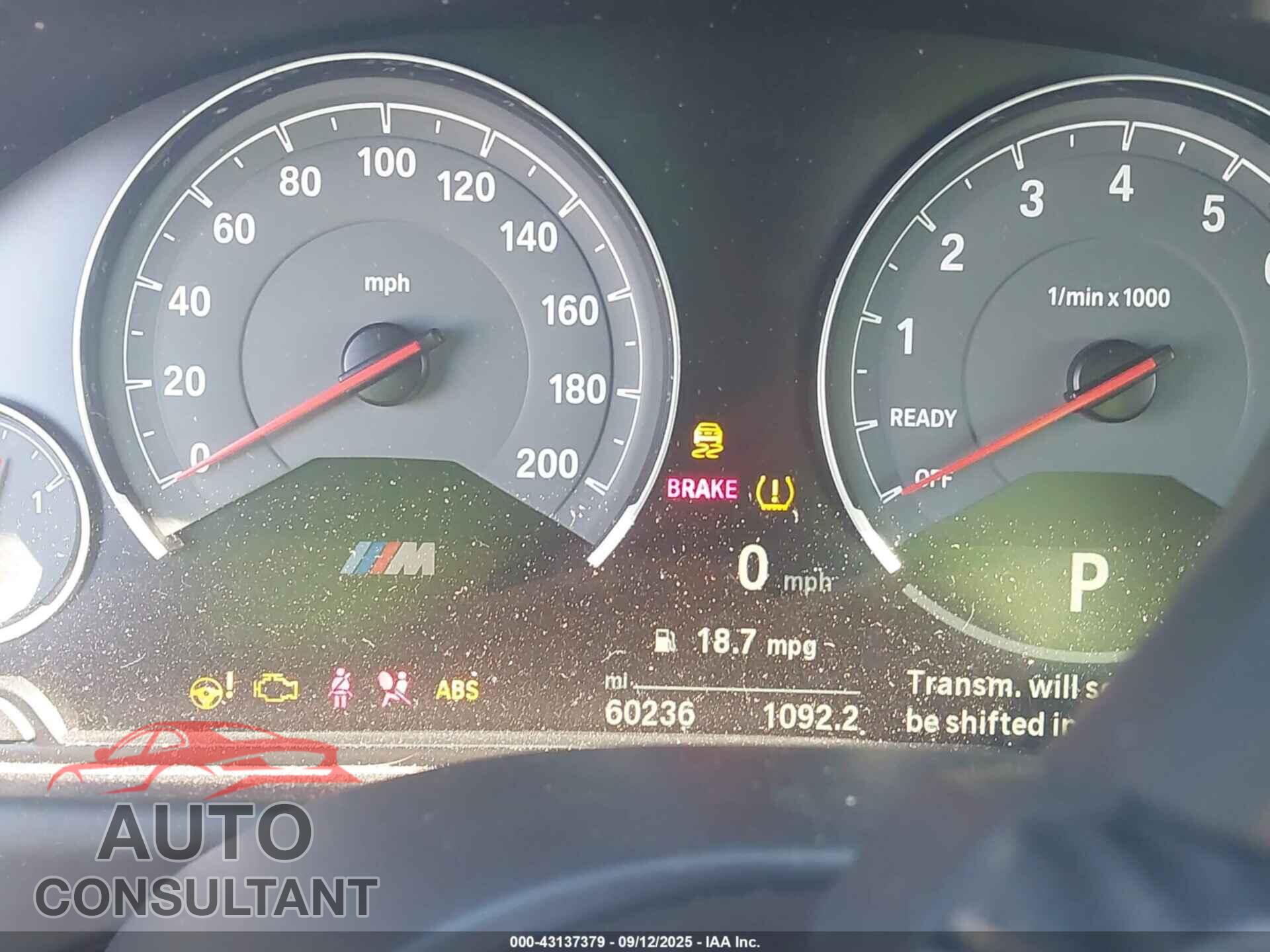 BMW M3 2016 - WBS8M9C58G5D30691