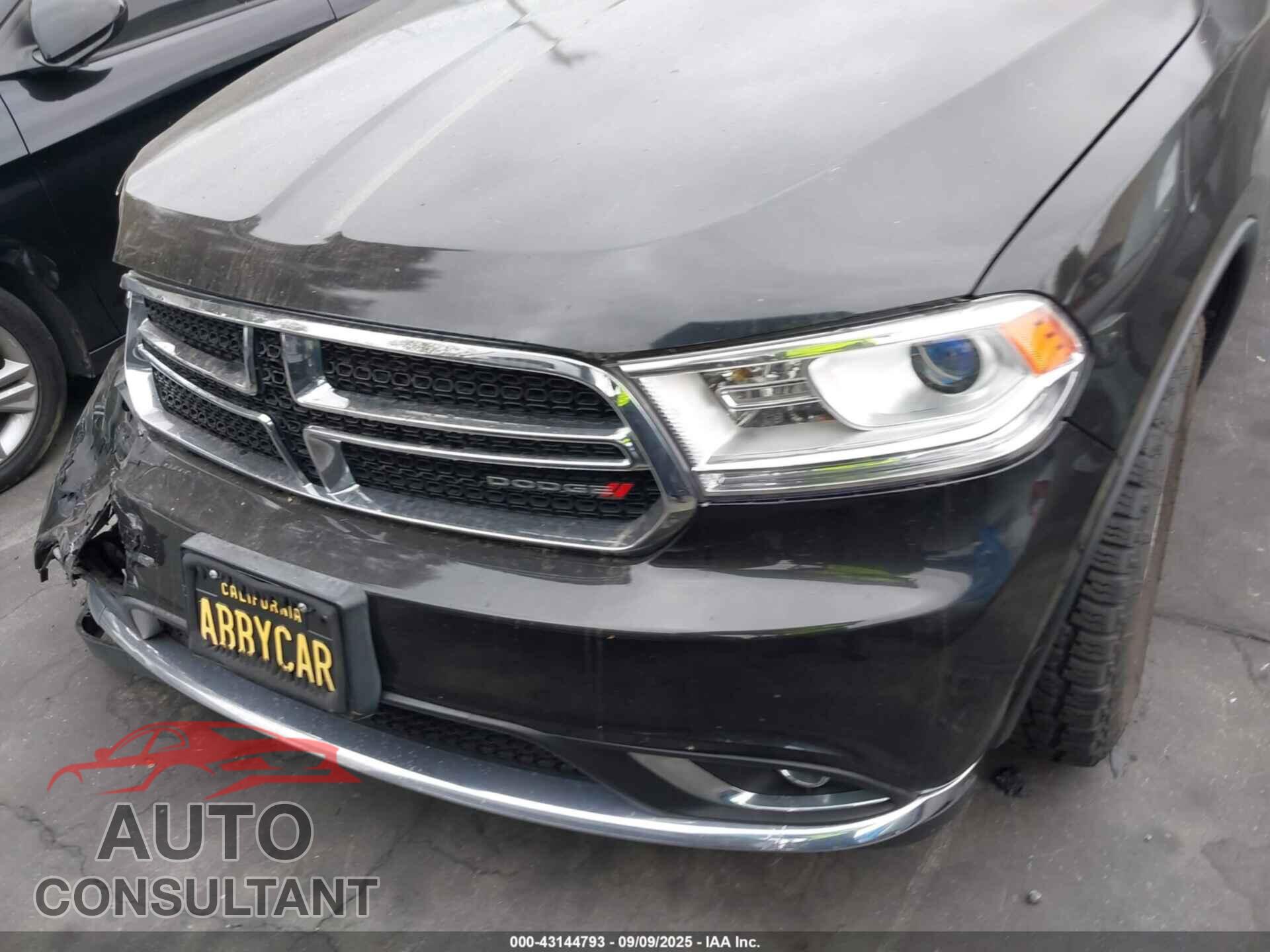 DODGE DURANGO 2014 - 1C4RDJAG9EC337267