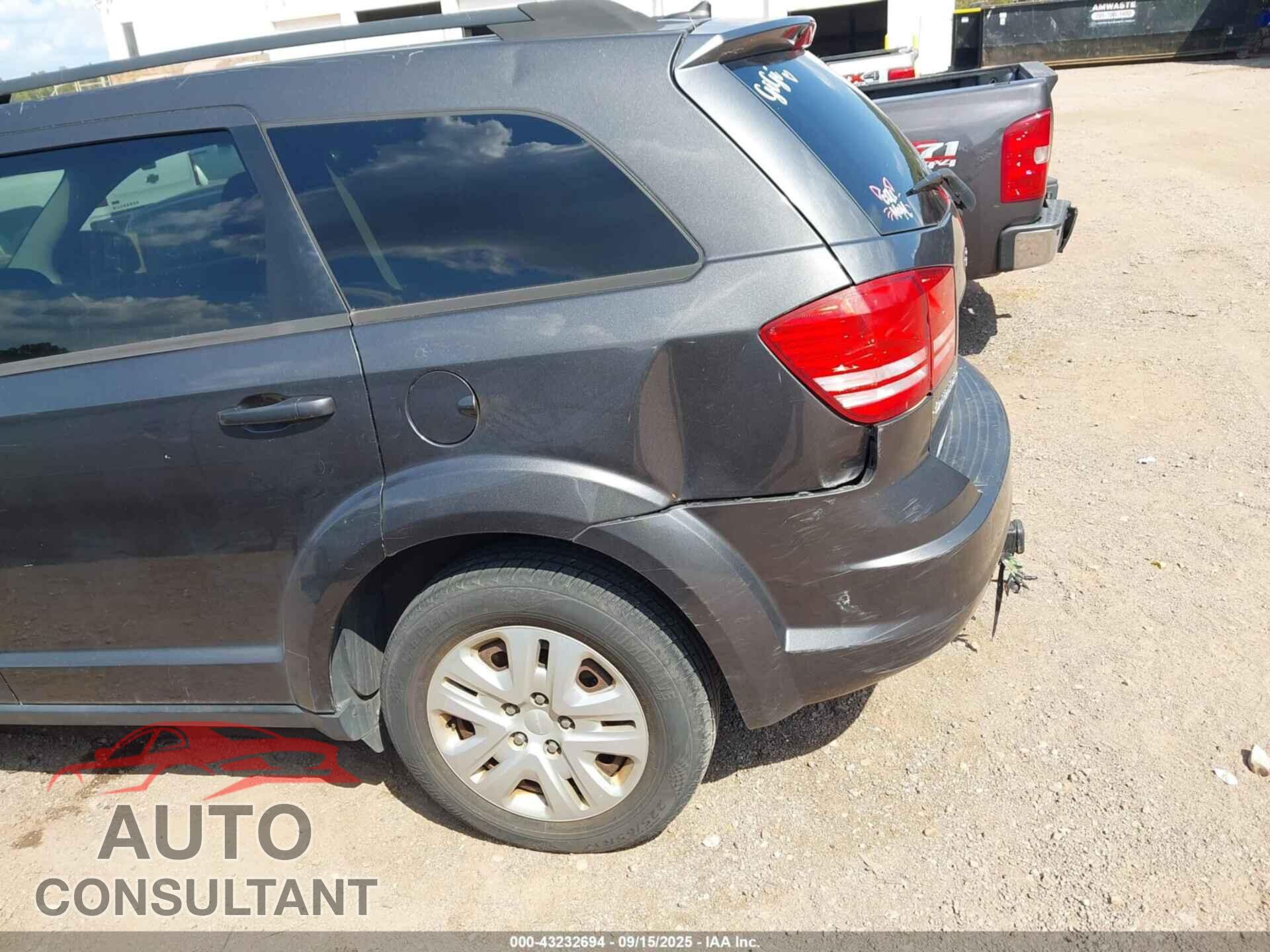 DODGE JOURNEY 2016 - 3C4PDCAB0GT166326