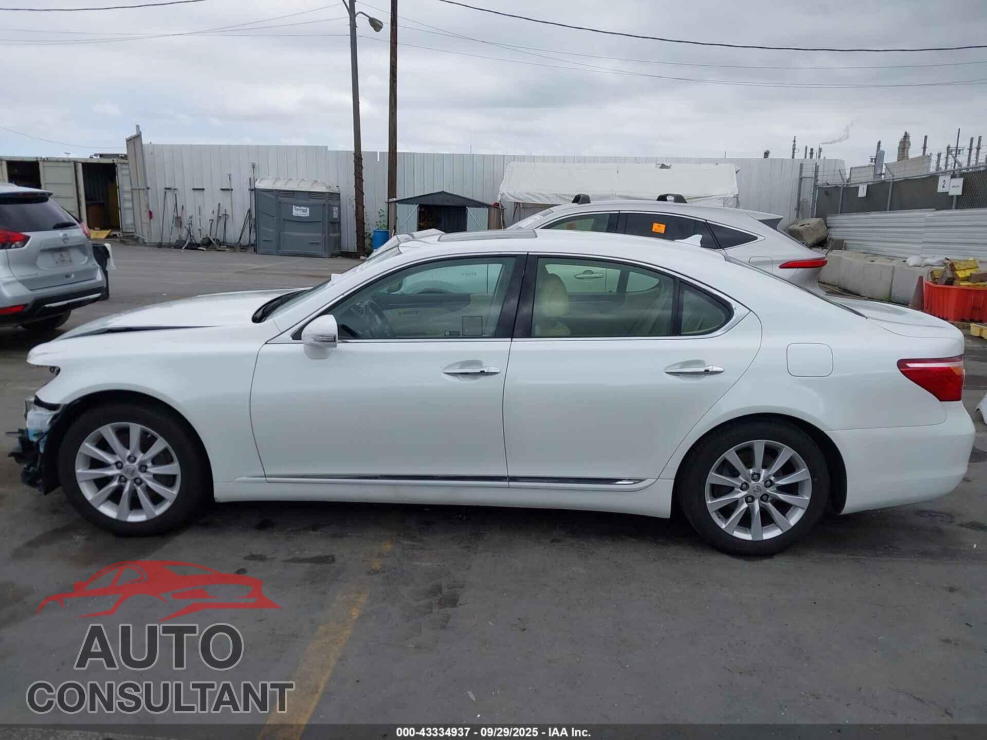 LEXUS LS 460 2012 - JTHBL5EF7C5113699