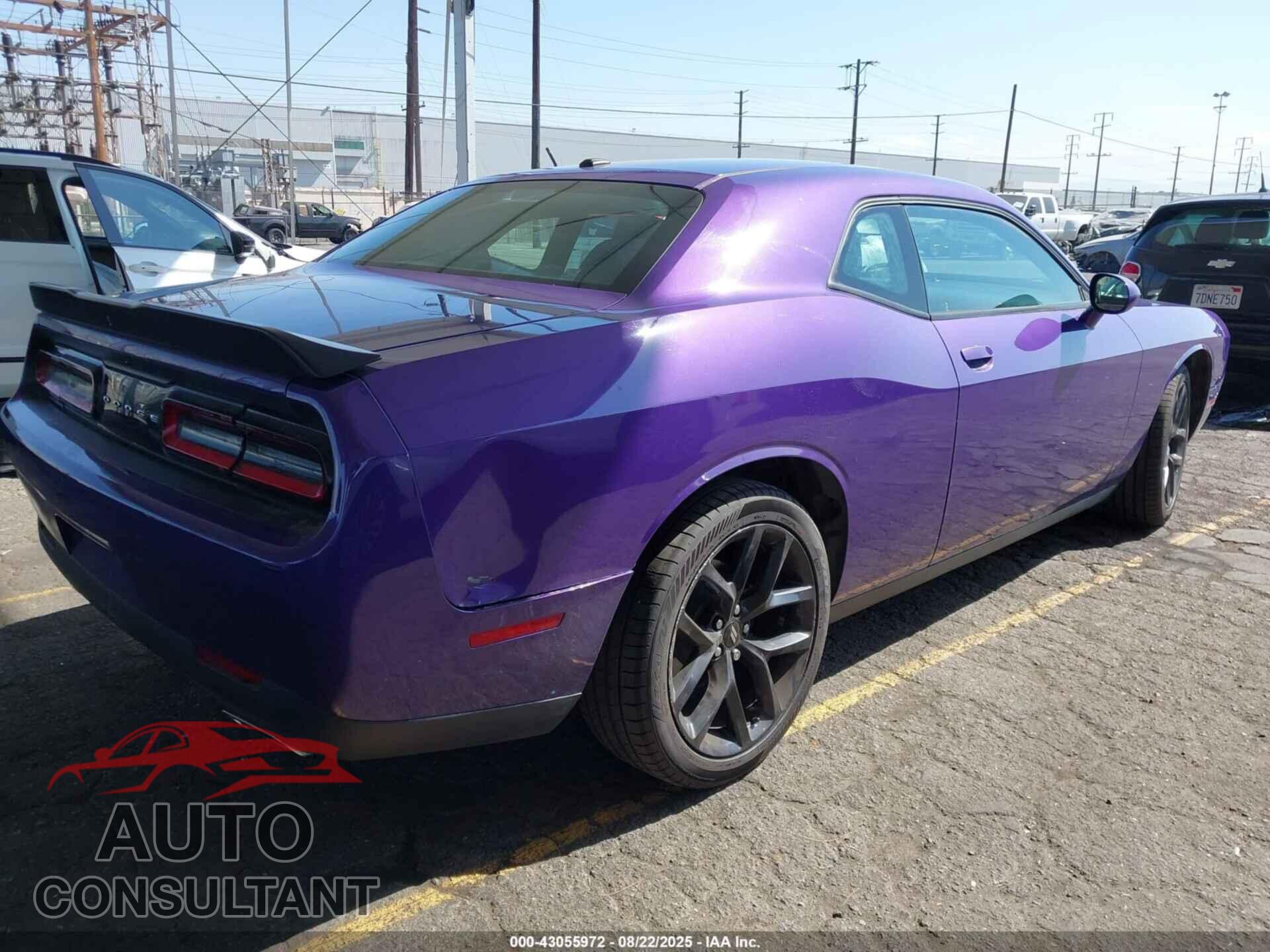 DODGE CHALLENGER 2019 - 2C3CDZAG1KH518364