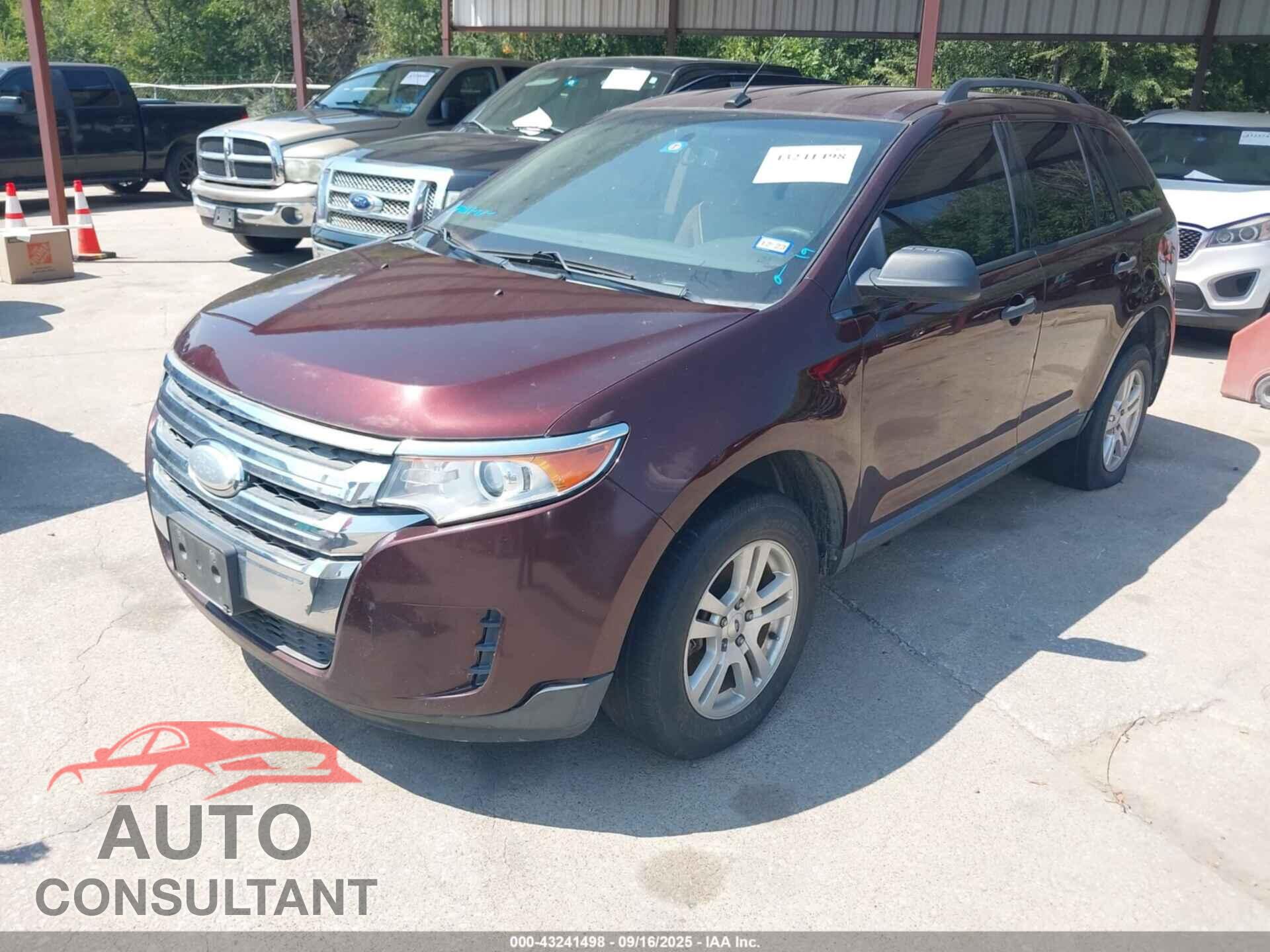 FORD EDGE 2012 - 2FMDK3GC1CBA80176