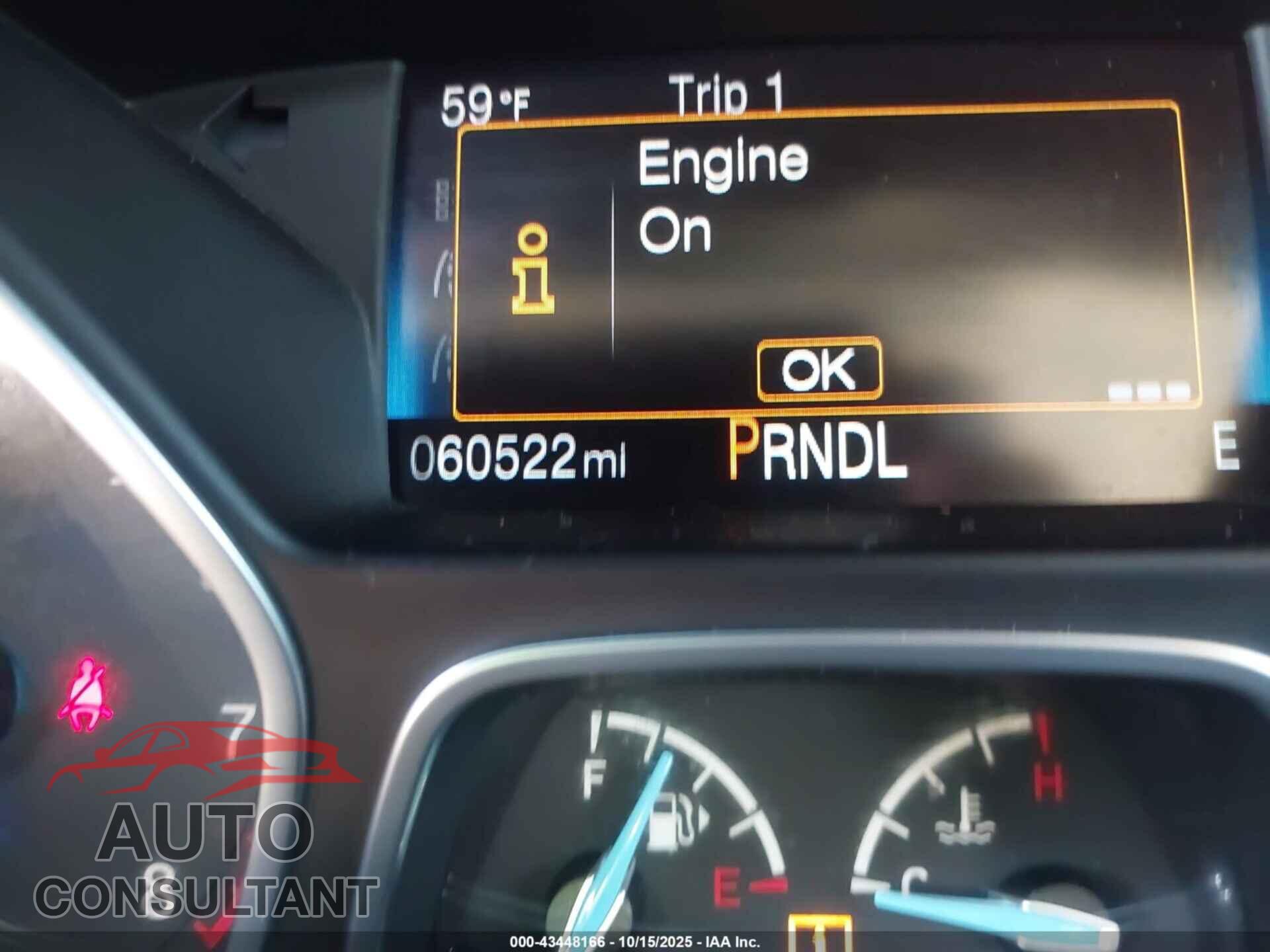 FORD FOCUS 2016 - 1FADP3F29GL341175