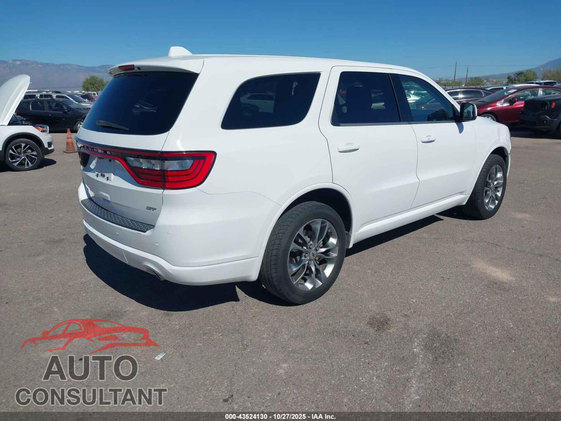 DODGE DURANGO 2019 - 1C4RDJDG1KC827855