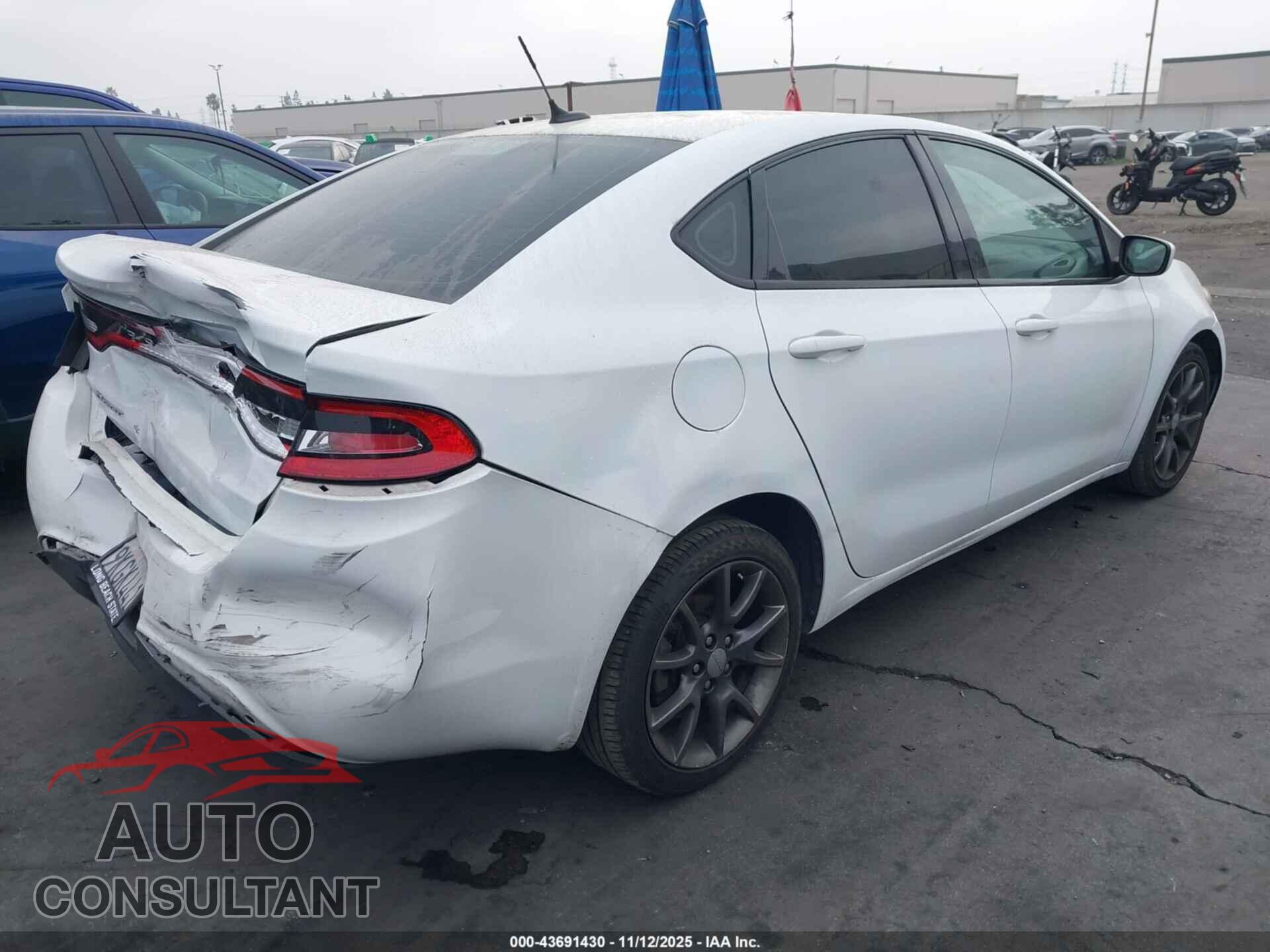 DODGE DART 2015 - 1C3CDFAA3FD434883