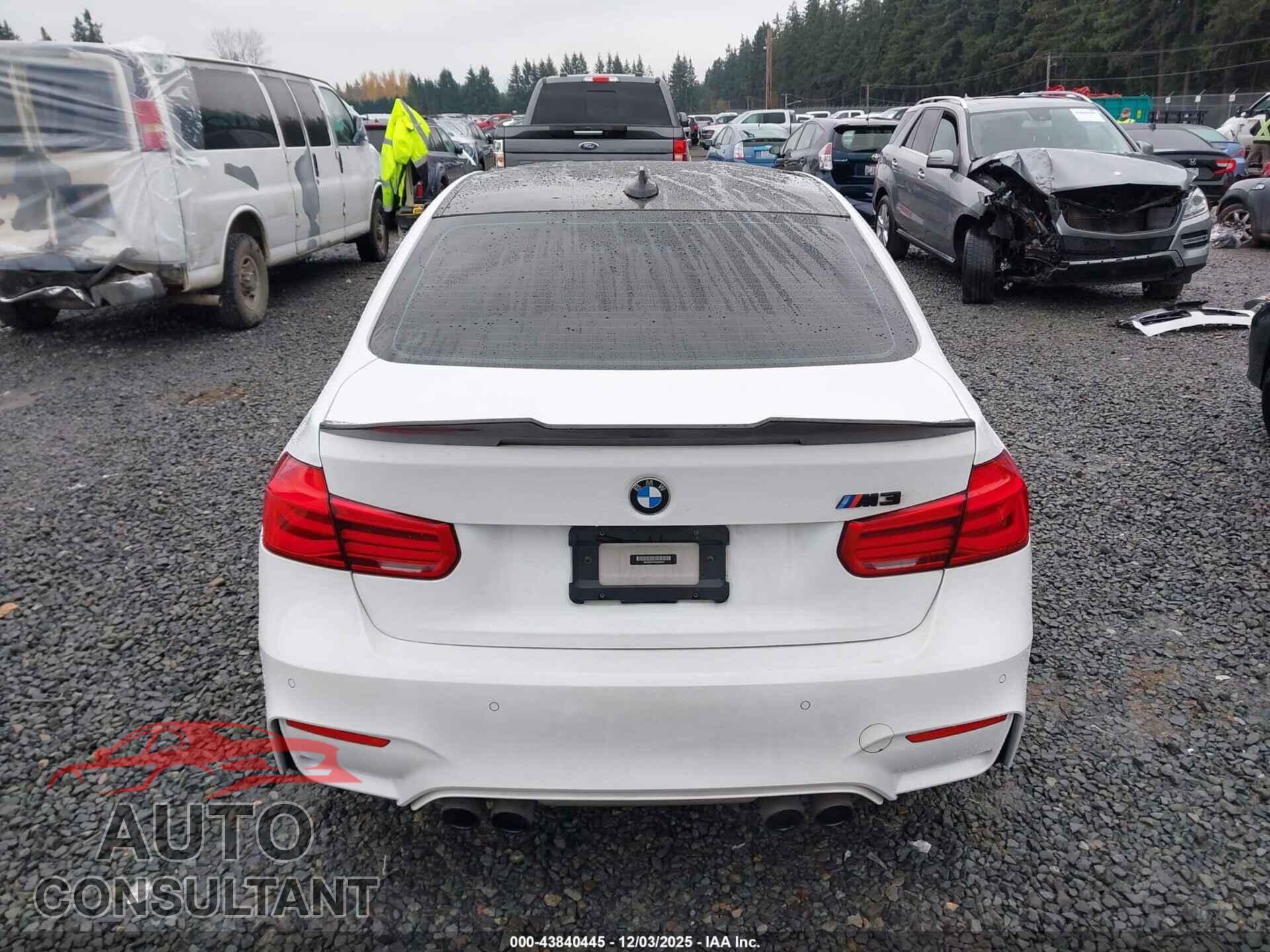 BMW M3 2017 - WBS8M9C54H5G84676