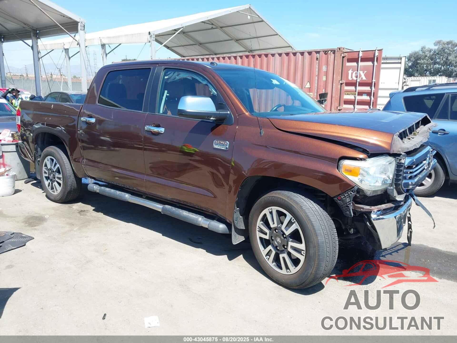 TOYOTA TUNDRA 2016 - 5TFGY5F1XGX197118
