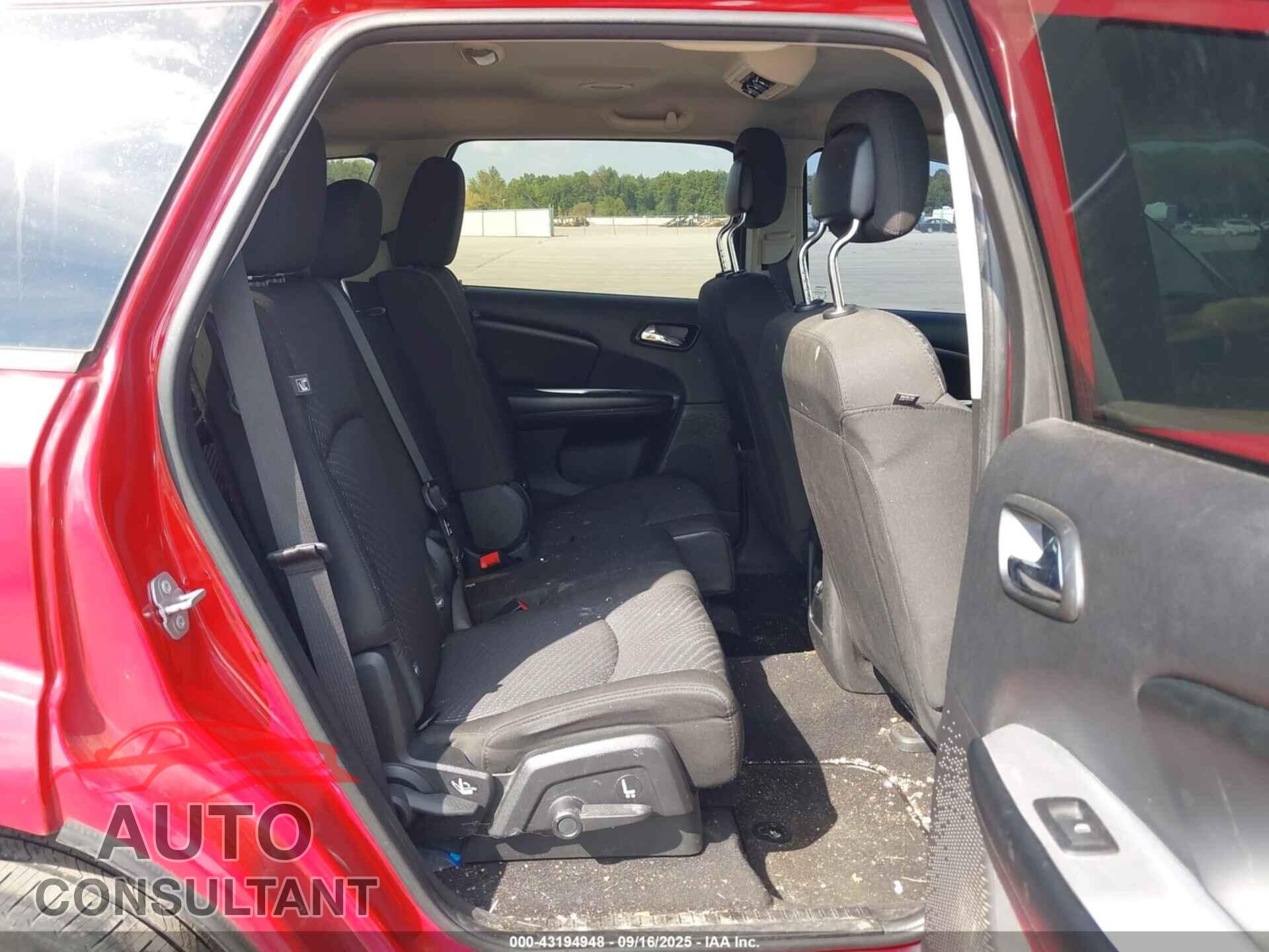 DODGE JOURNEY 2016 - 3C4PDCABXGT109308