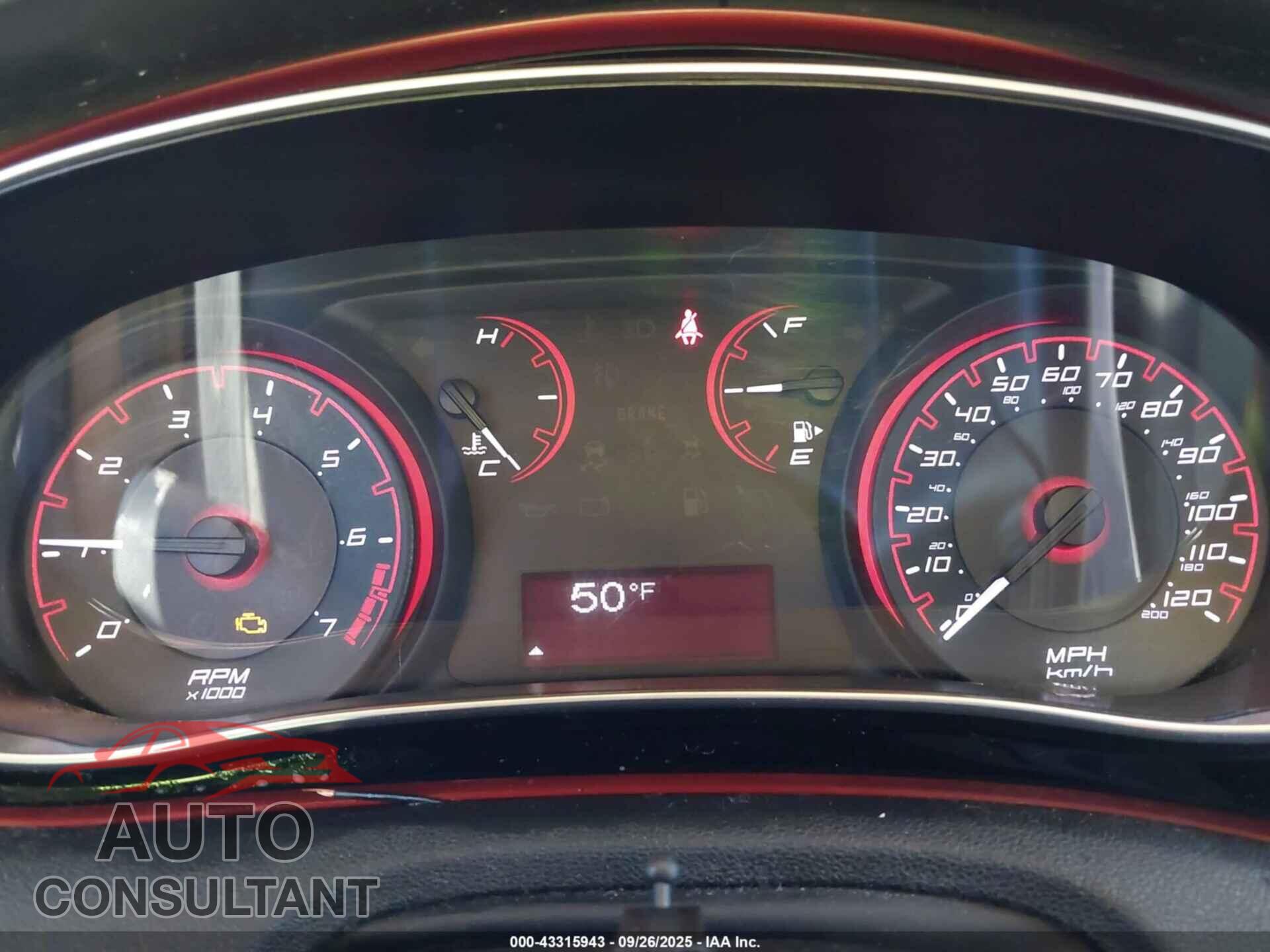 DODGE DART 2015 - 1C3CDFAA2FD237459