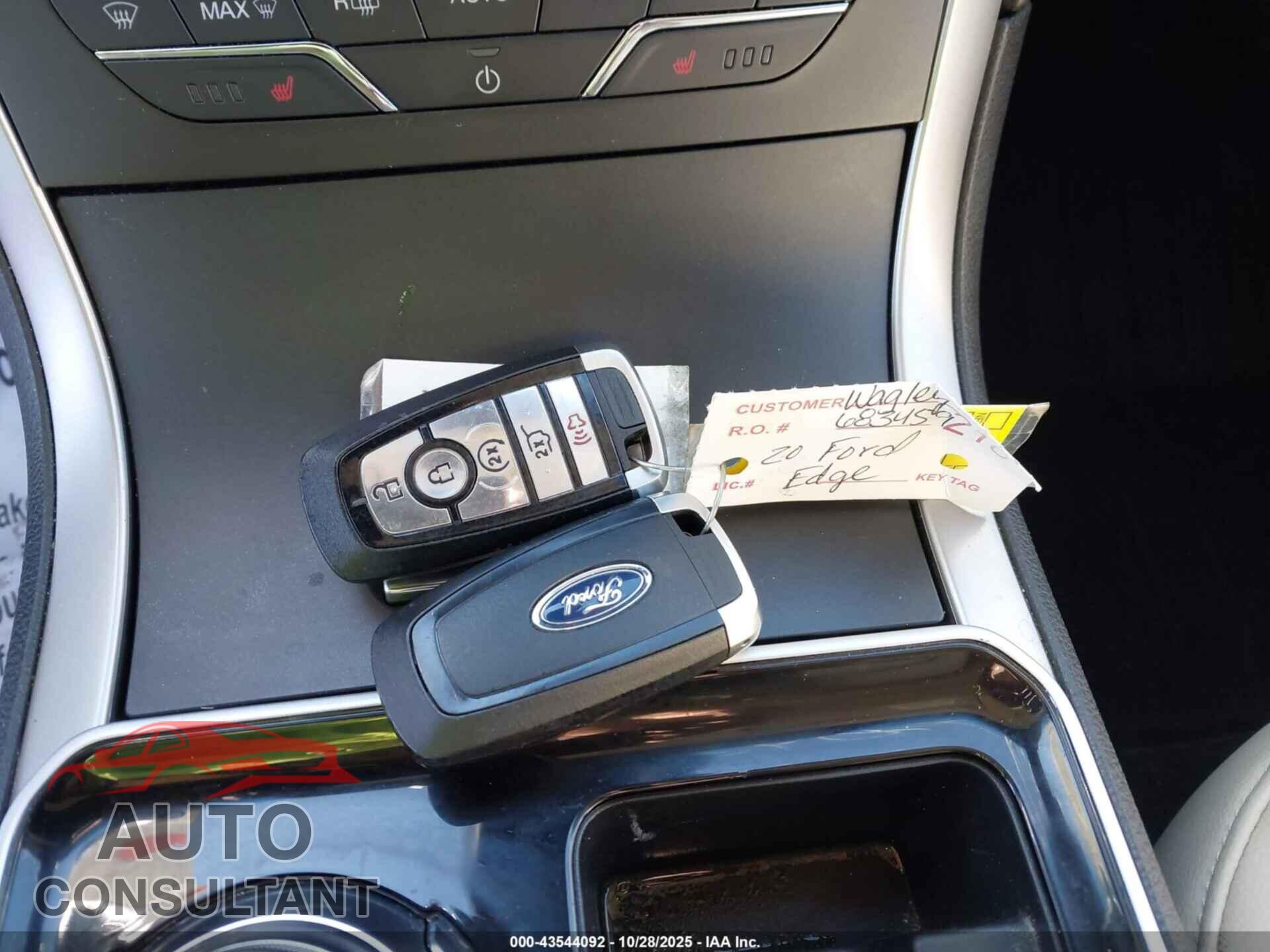 FORD EDGE 2020 - 2FMPK4J98LBB41619