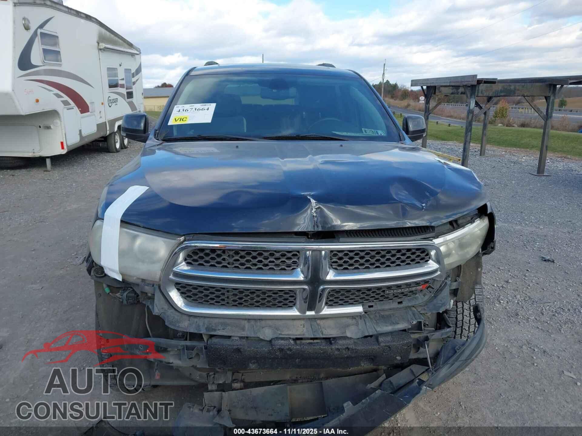 DODGE DURANGO 2012 - 1C4RDHDG5CC336201