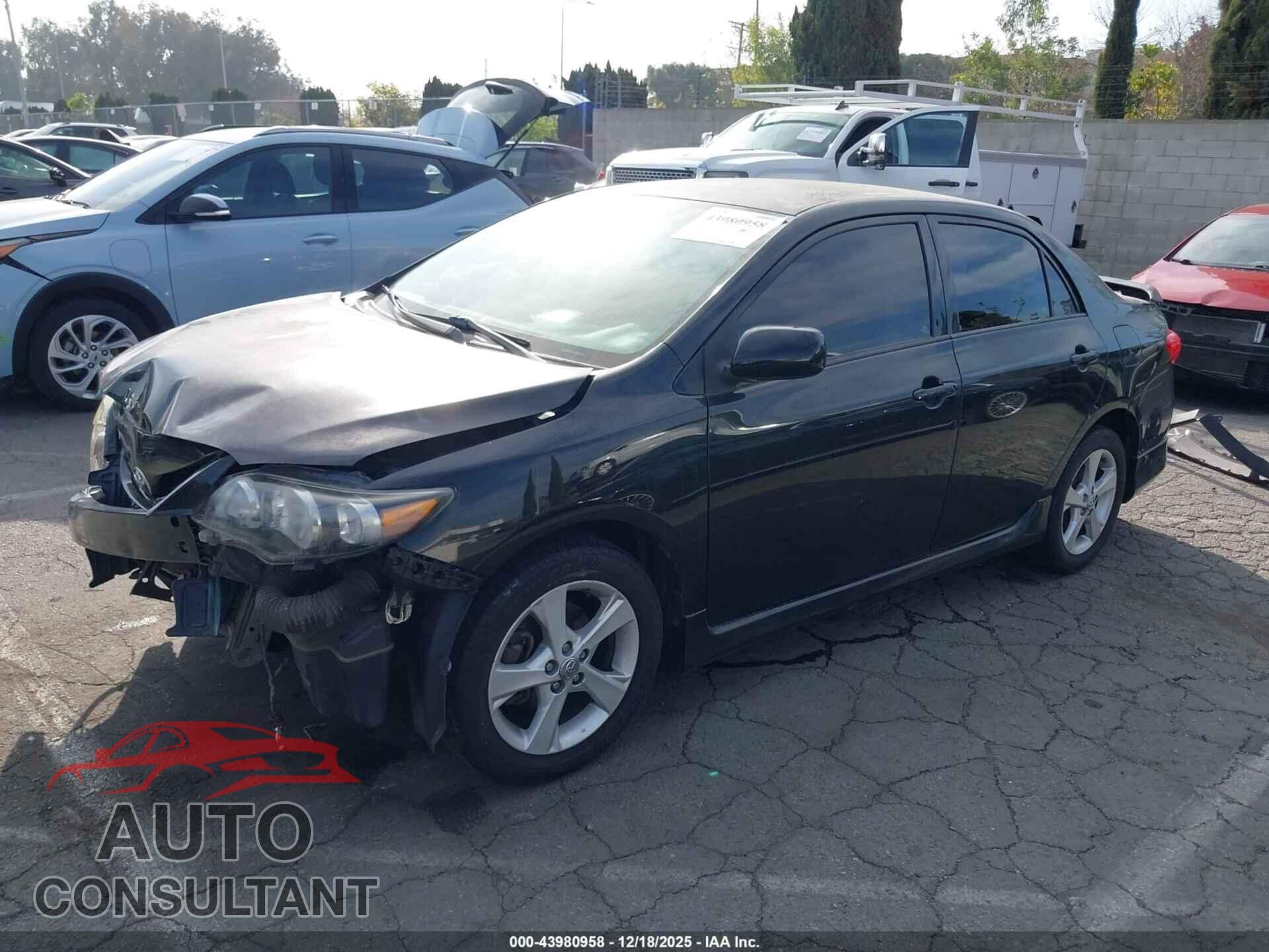 TOYOTA COROLLA 2012 - 5YFBU4EE8CP005174