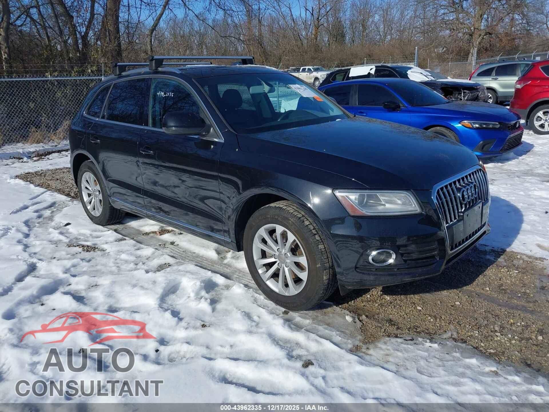 AUDI Q5 2013 - WA1CFAFP9DA009005