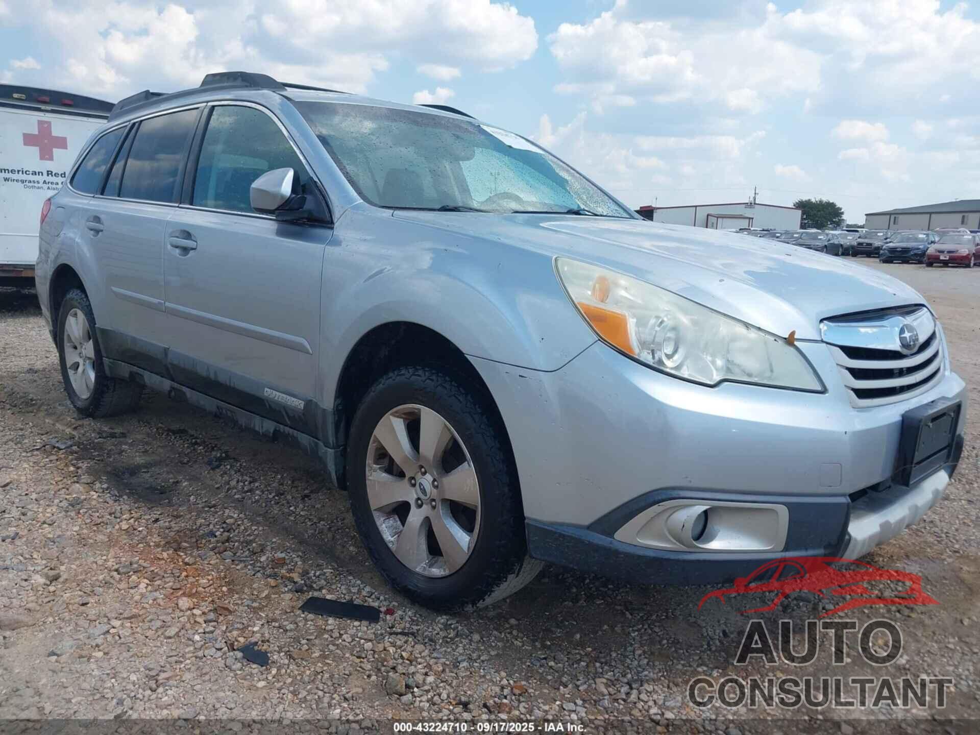 SUBARU OUTBACK 2012 - 4S4BRDJC9C2257872