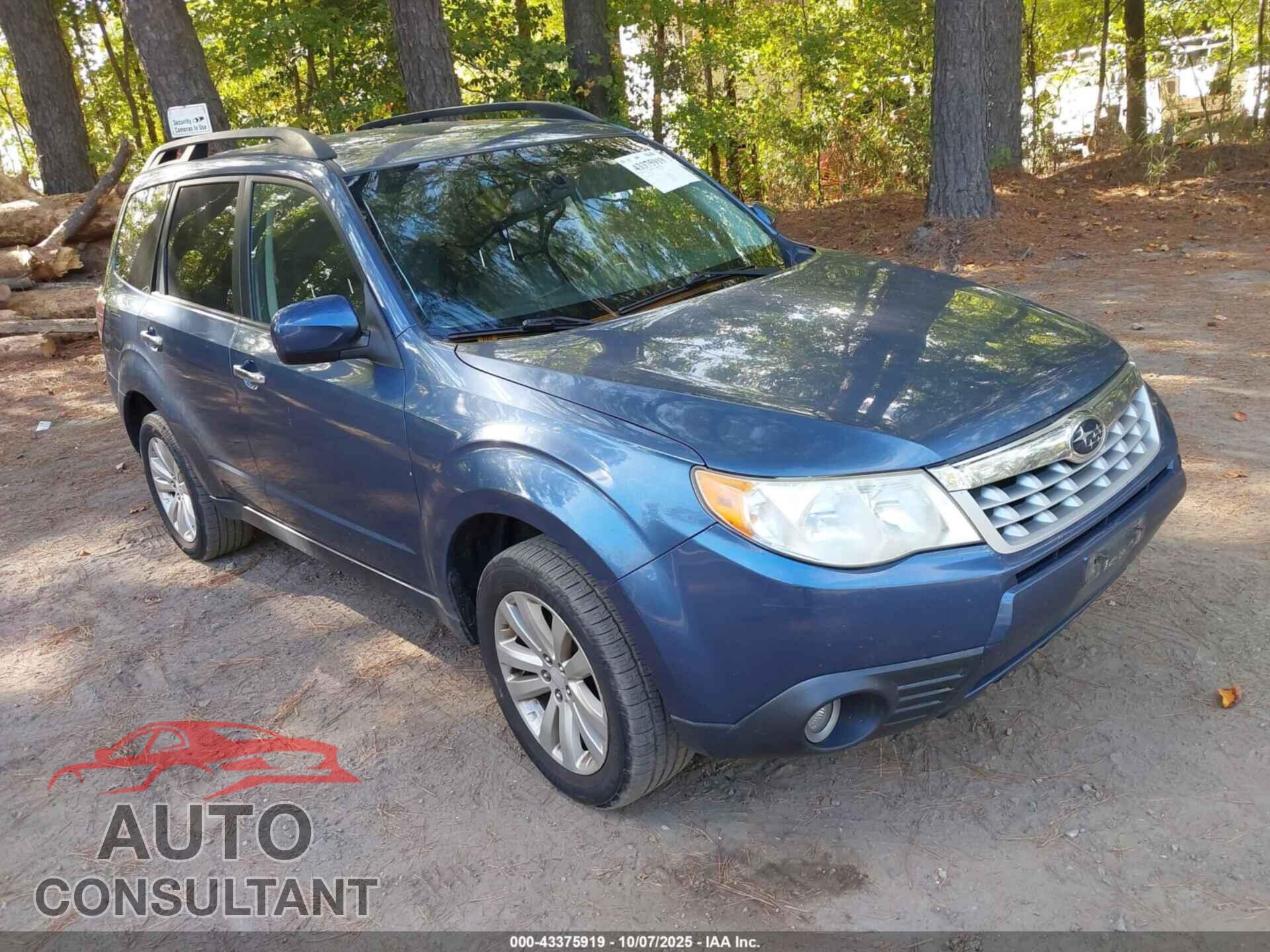 SUBARU FORESTER 2011 - JF2SHAEC2BH706368