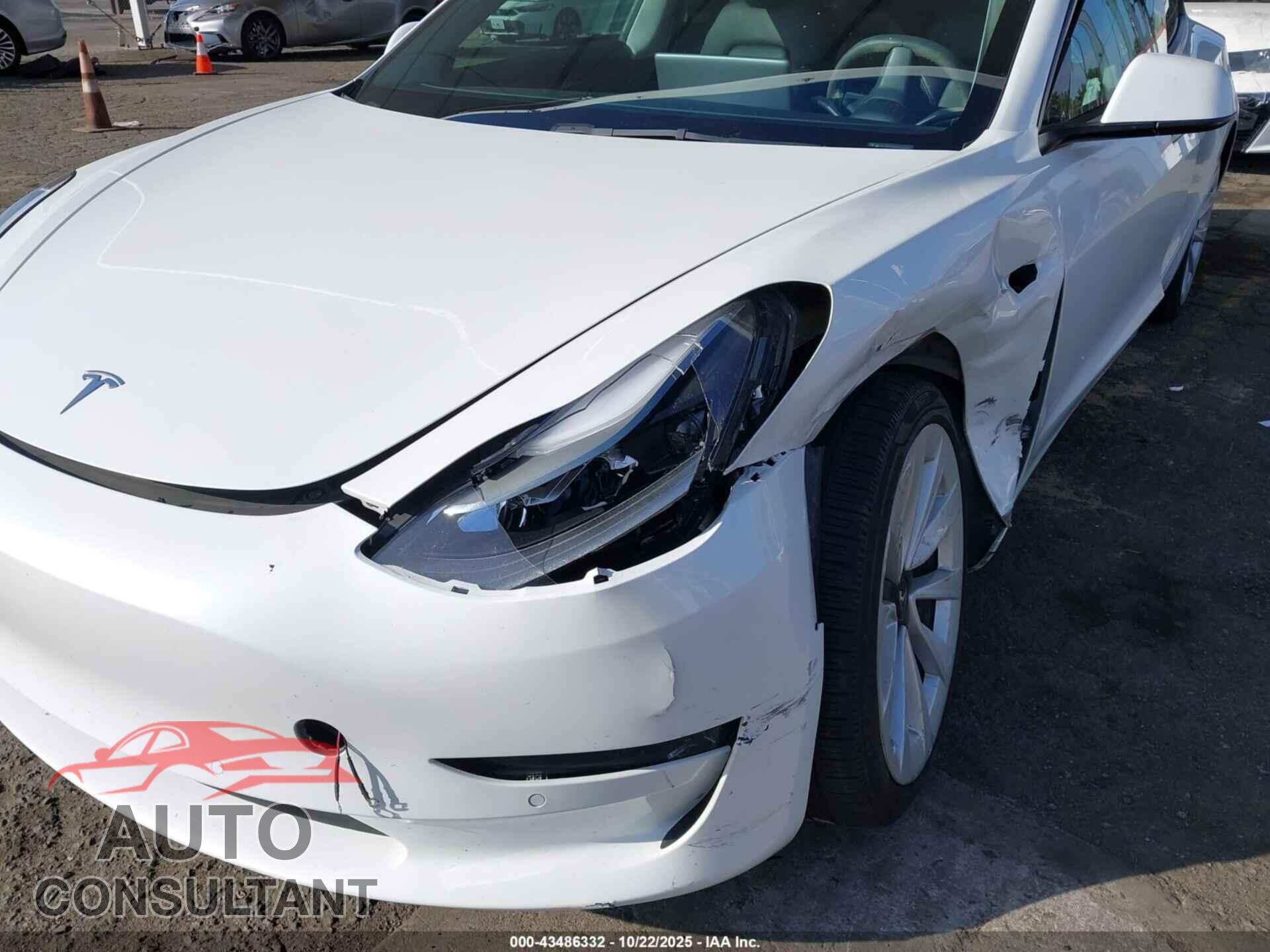 TESLA MODEL 3 2022 - 5YJ3E1EB9NF183244