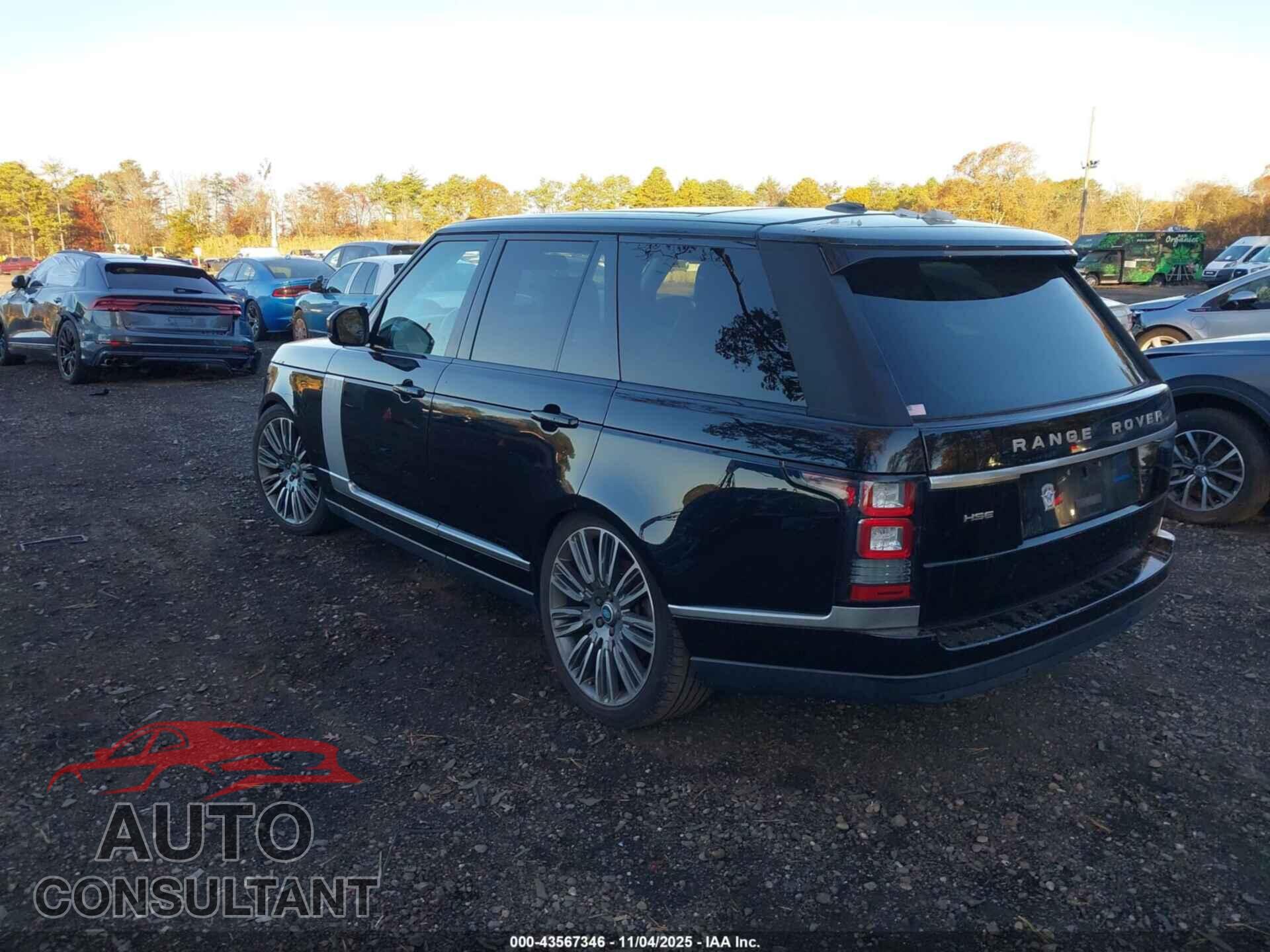 LAND ROVER RANGE ROVER 2015 - SALGS2VF9FA219620