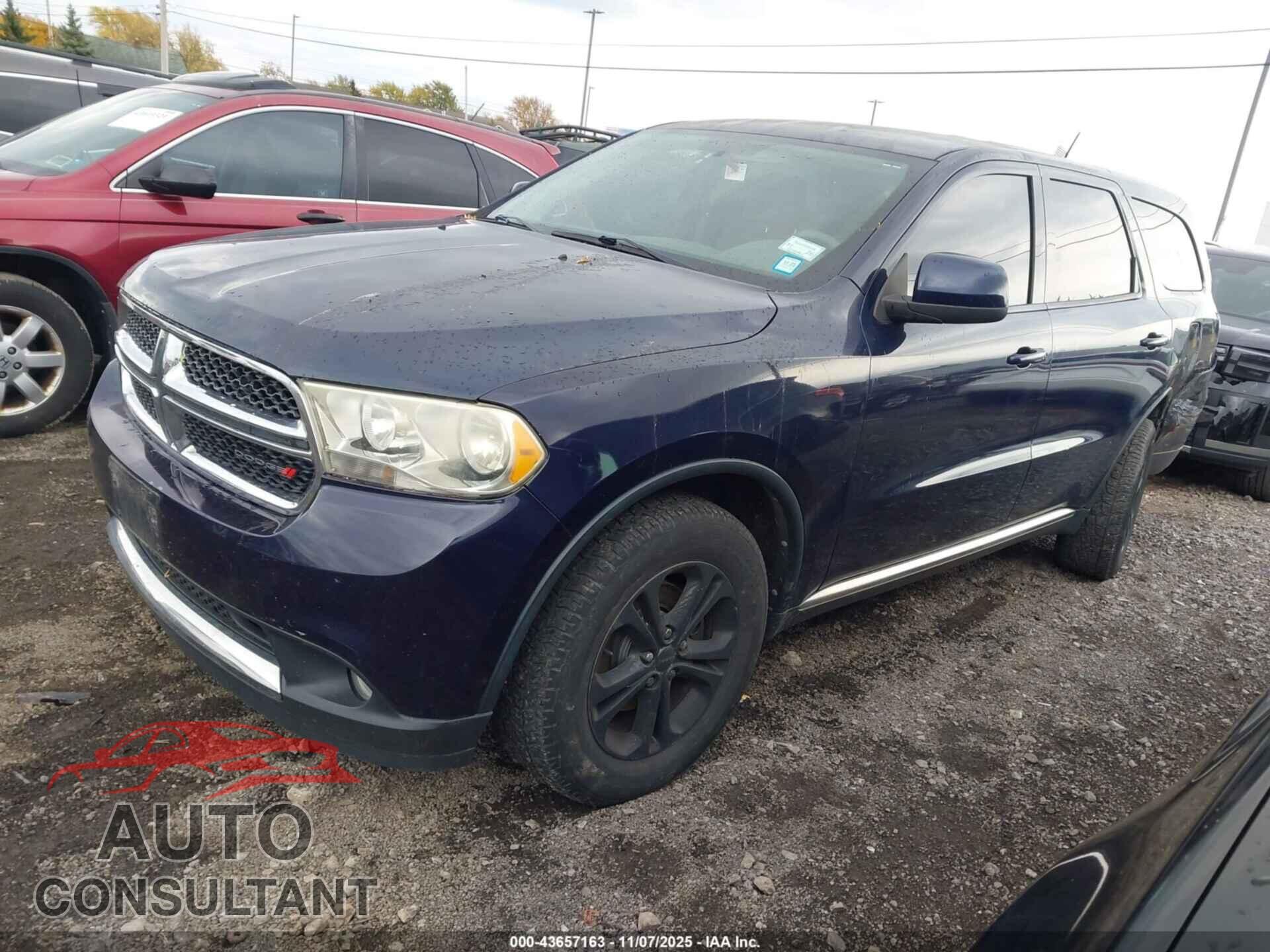 DODGE DURANGO 2013 - 1C4RDJAG2DC512456