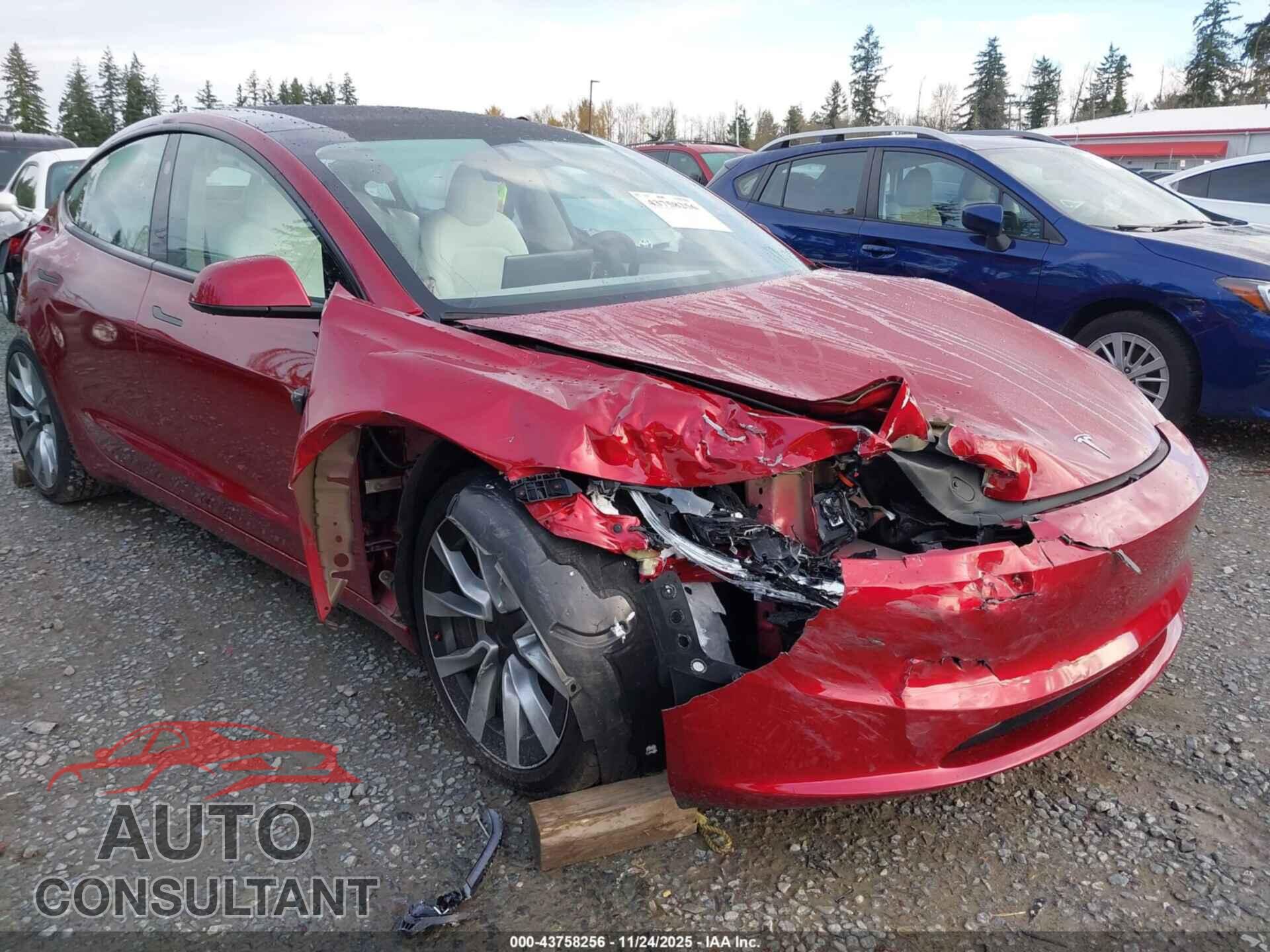 TESLA MODEL 3 2024 - 5YJ3E1EA9RF801868