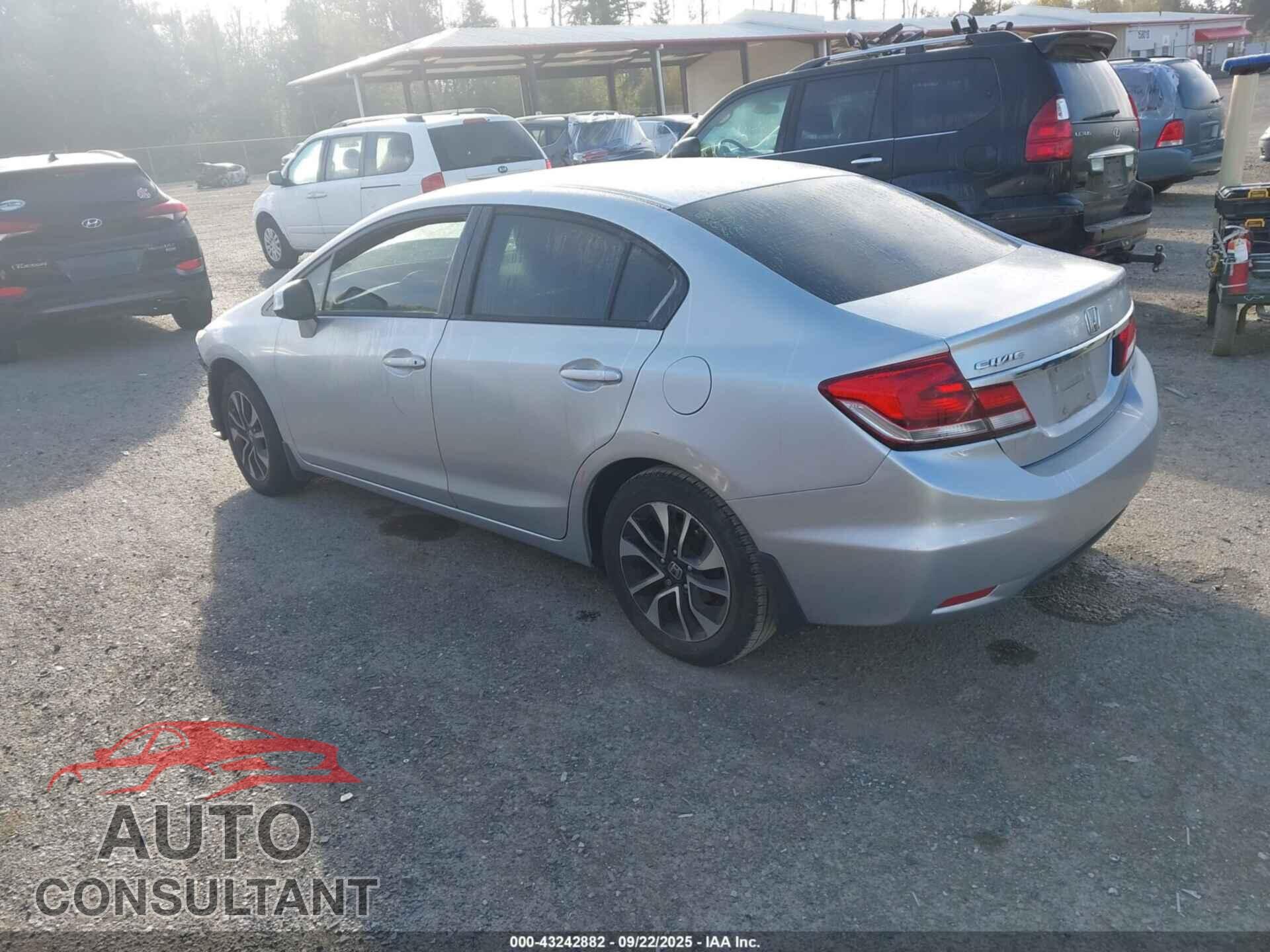 HONDA CIVIC 2013 - 19XFB2F86DE292988