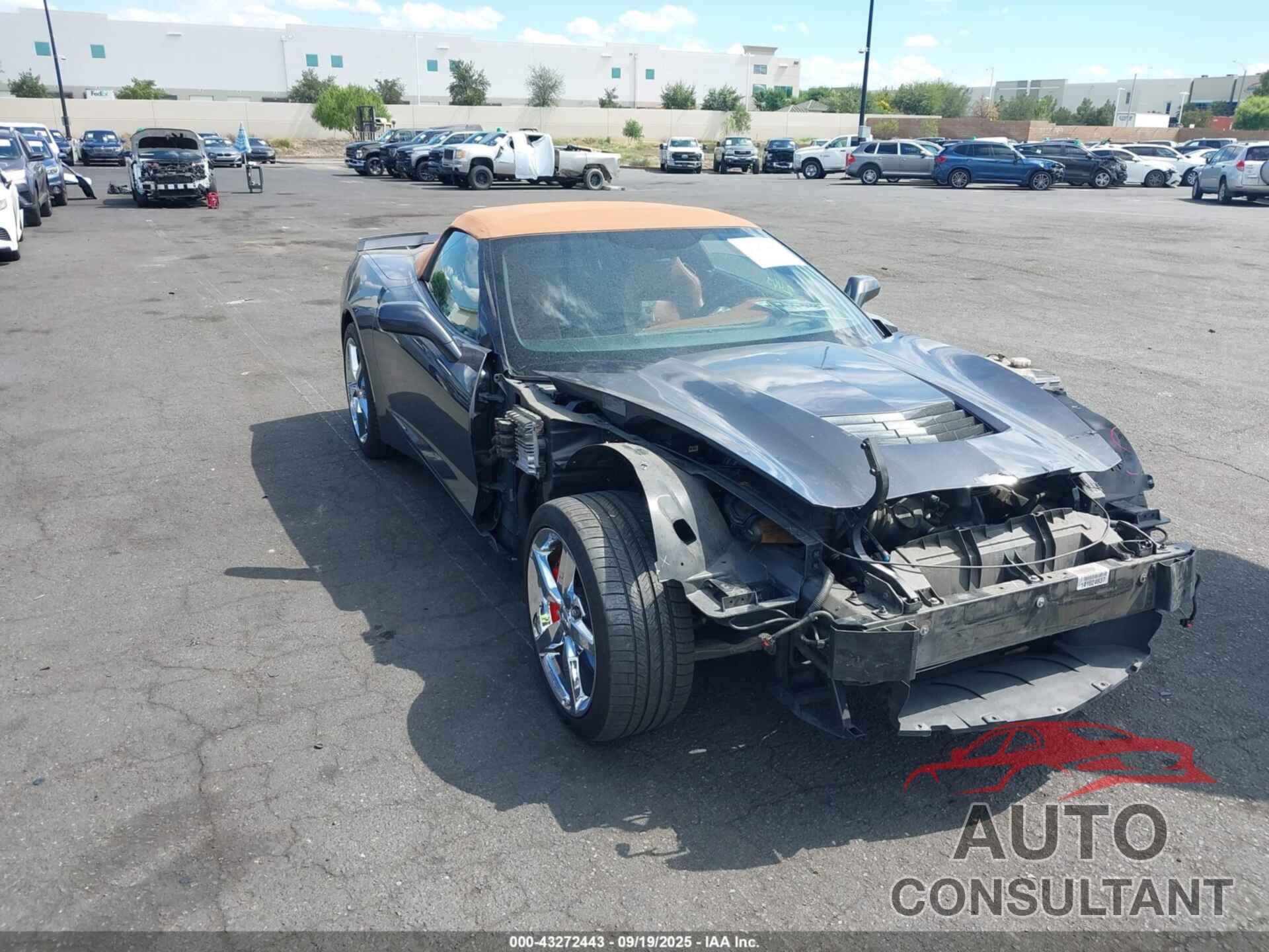 CHEVROLET CORVETTE STINGRAY 2014 - 1G1YF3D75E5119613