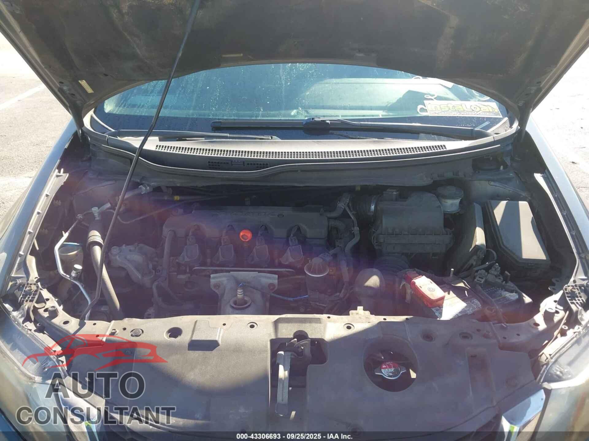 HONDA CIVIC 2013 - 19XFB2F57DE076802