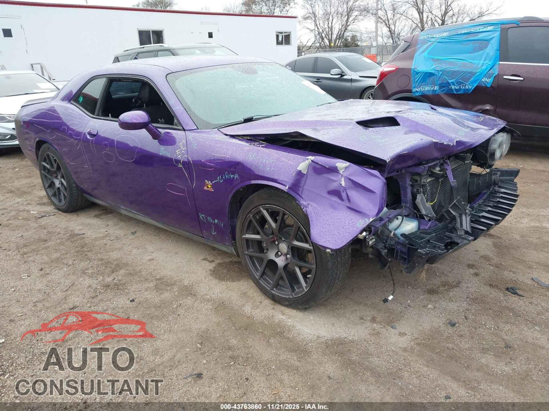 DODGE CHALLENGER 2016 - 2C3CDZFJ5GH143168