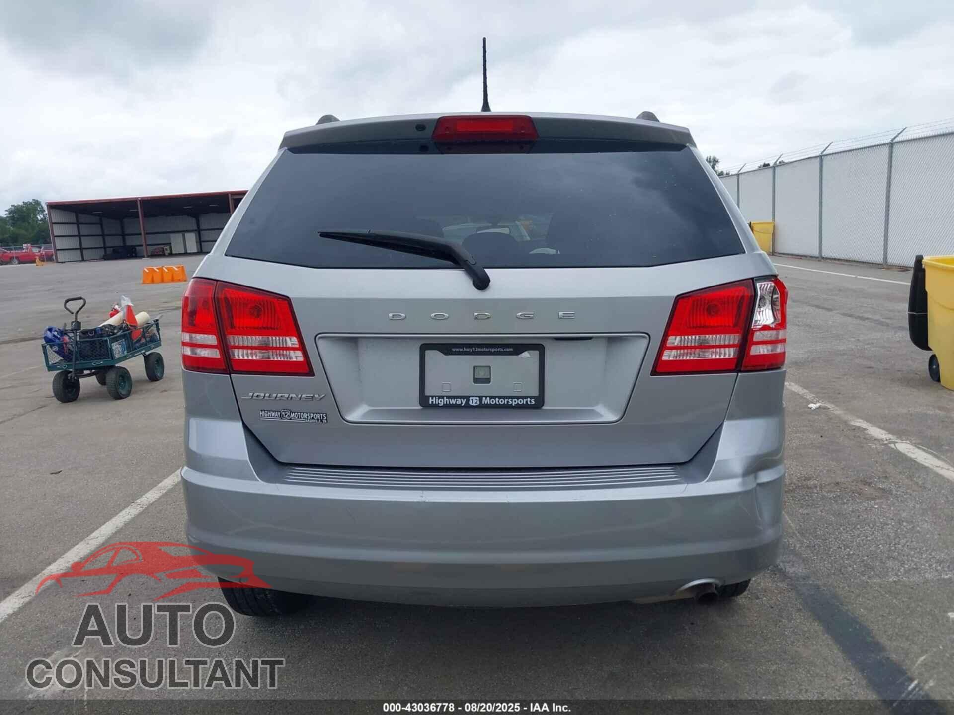 DODGE JOURNEY 2017 - 3C4PDCAB3HT560226
