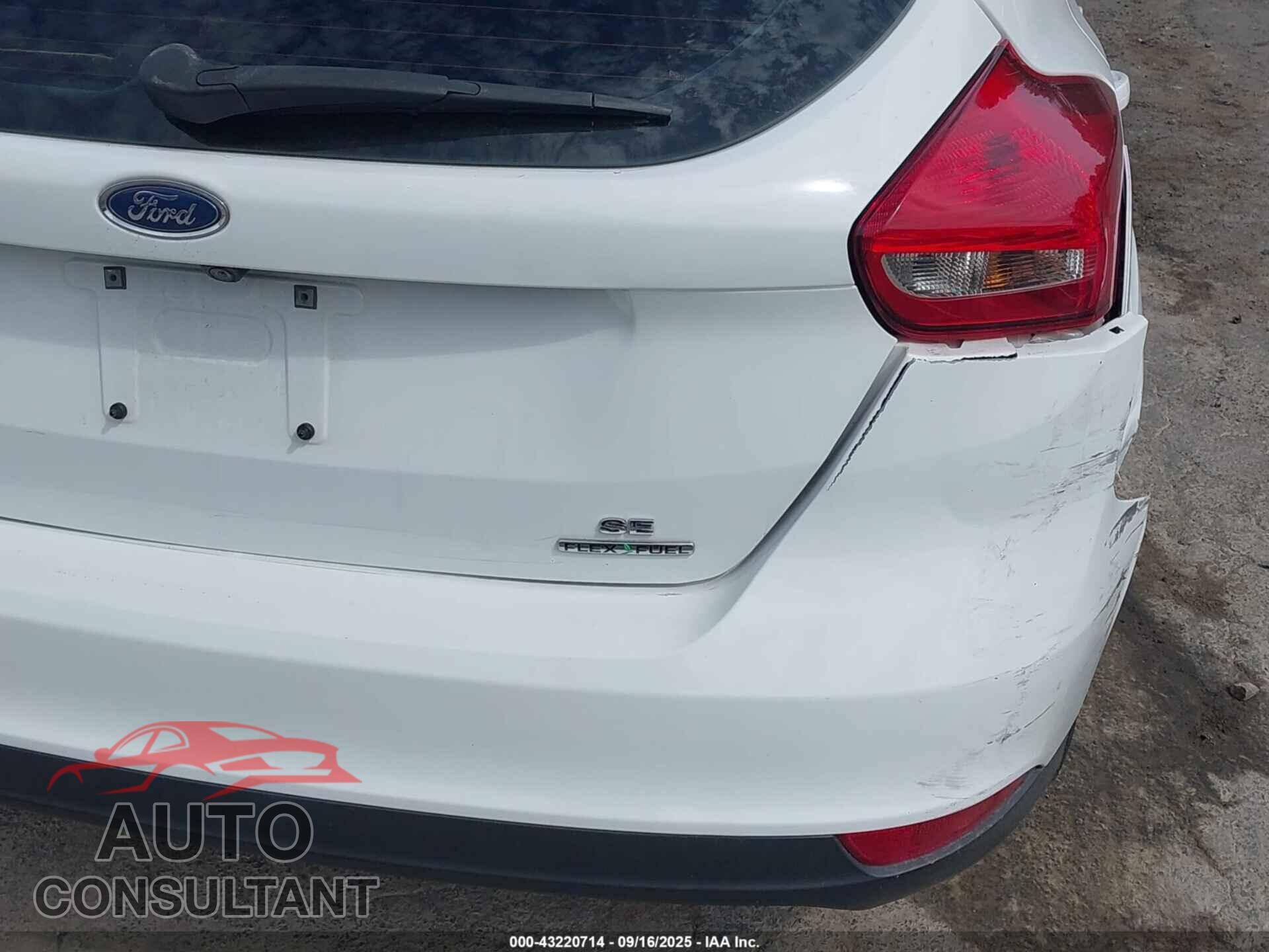 FORD FOCUS 2016 - 1FADP3K27GL217671