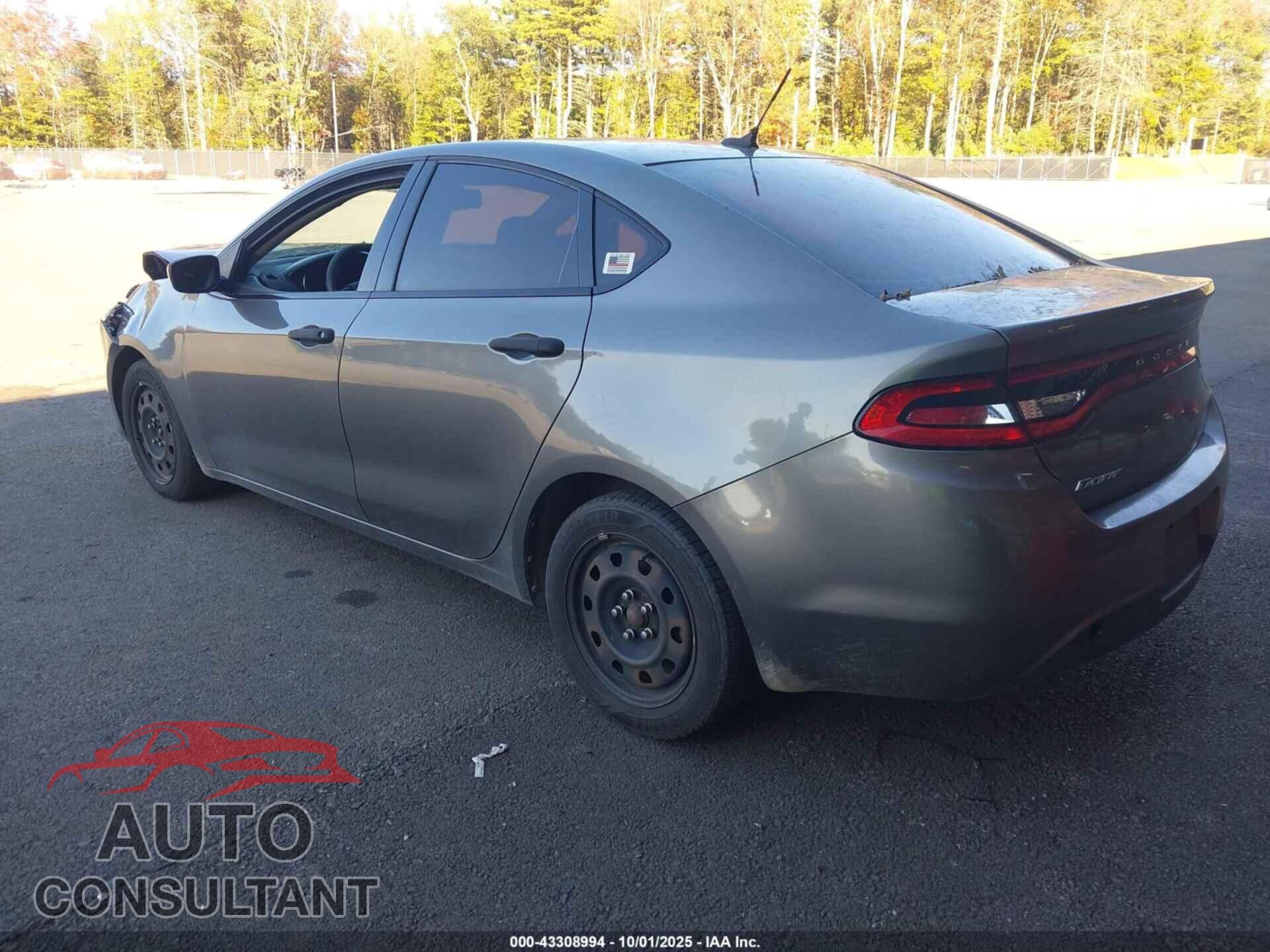 DODGE DART 2013 - 1C3CDFAAXDD261926