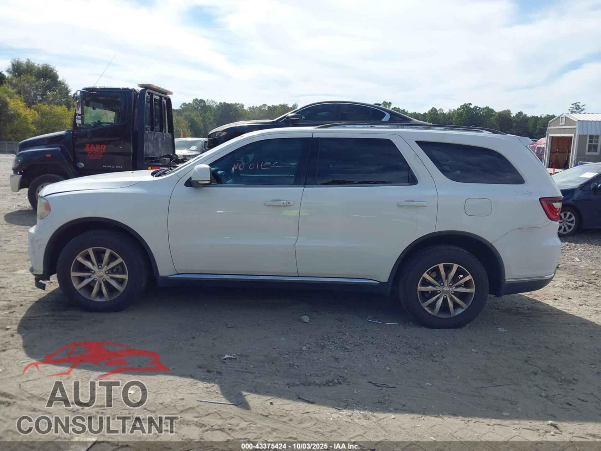DODGE DURANGO 2015 - 1C4RDJDG7FC246110