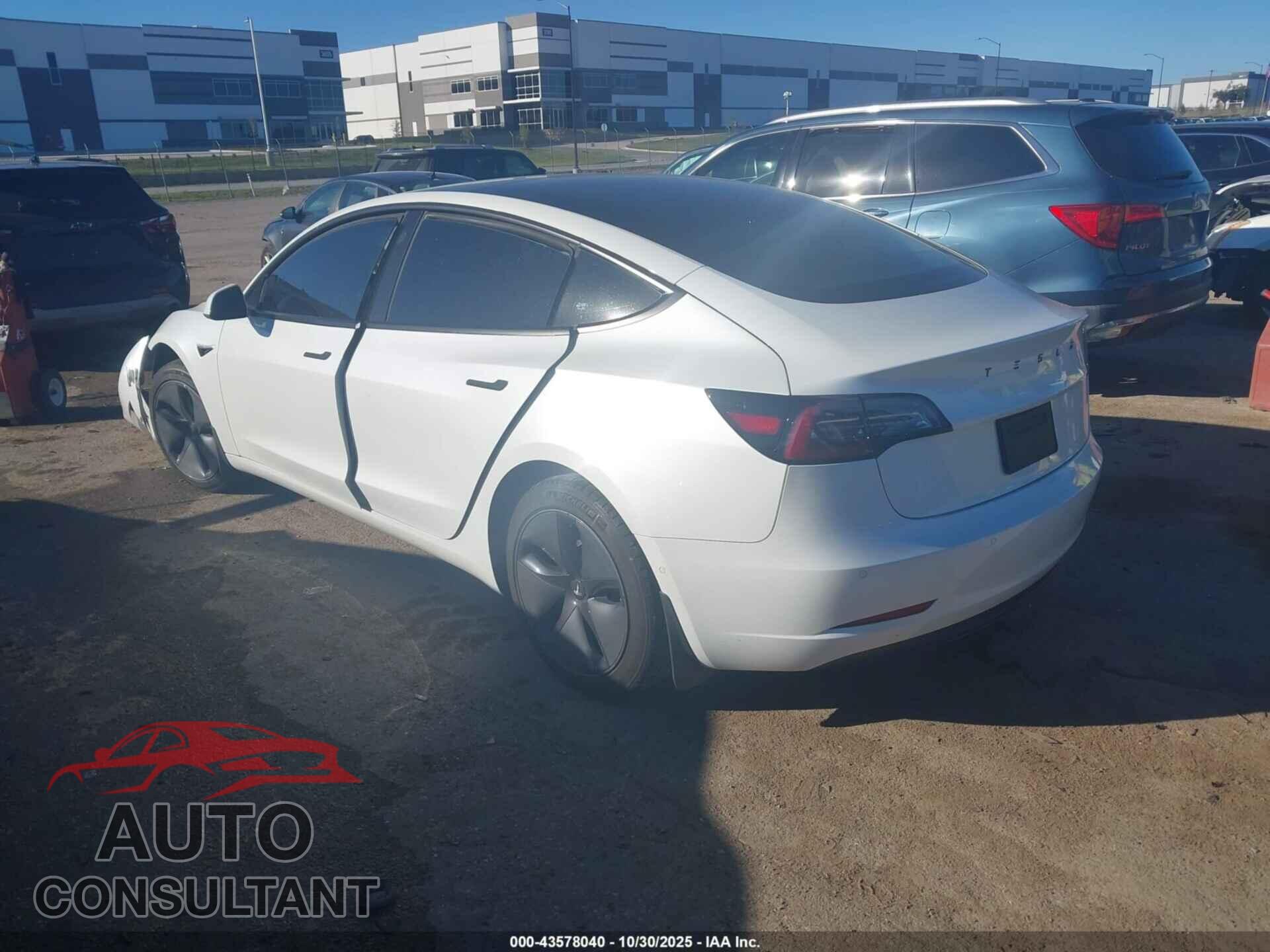 TESLA MODEL 3 2019 - 5YJ3E1EAXKF430791
