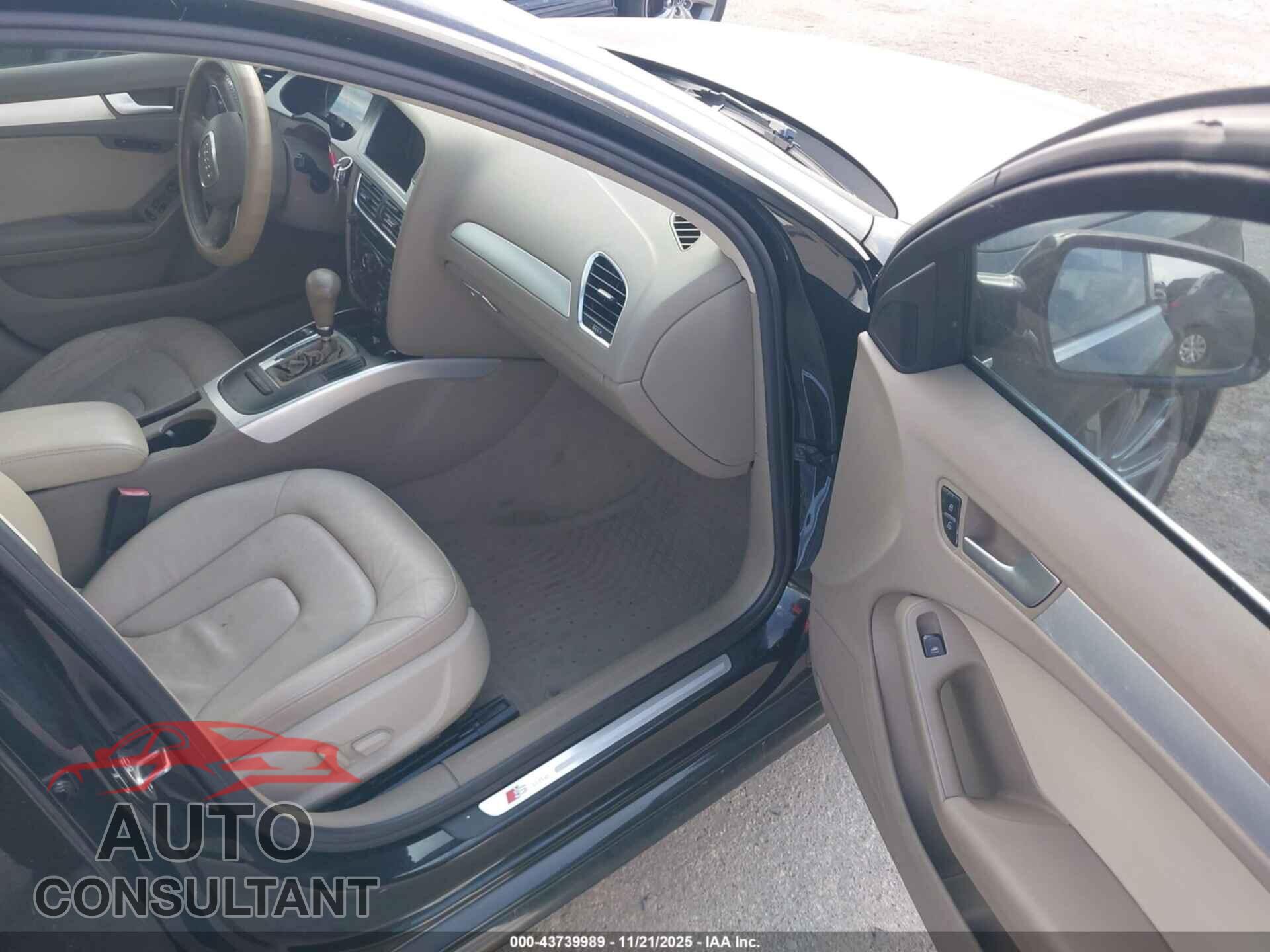 AUDI A4 2012 - WAUEFAFL4CA120181