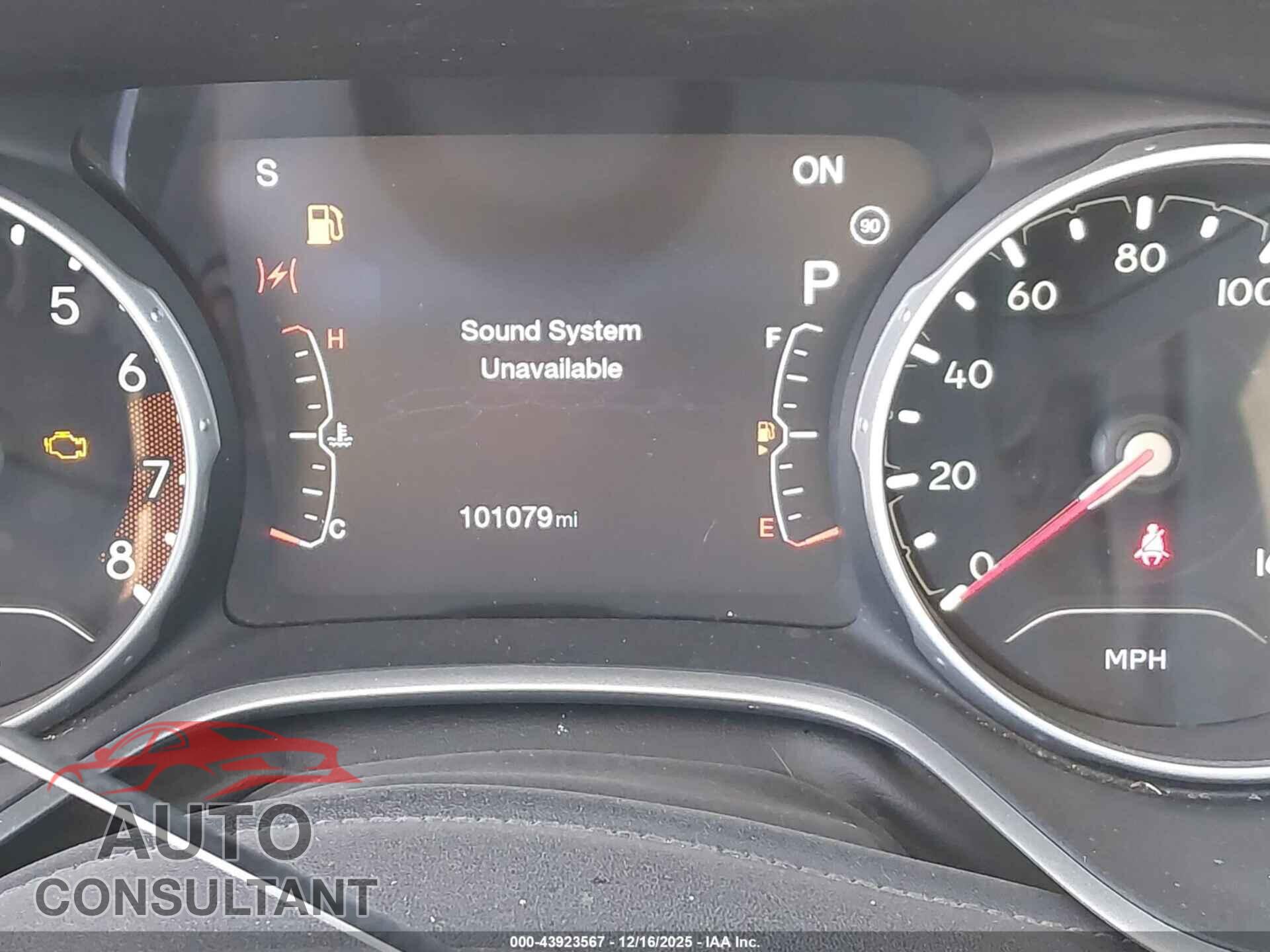 JEEP NEW COMPASS 2017 - 3C4NJDCB6HT680248