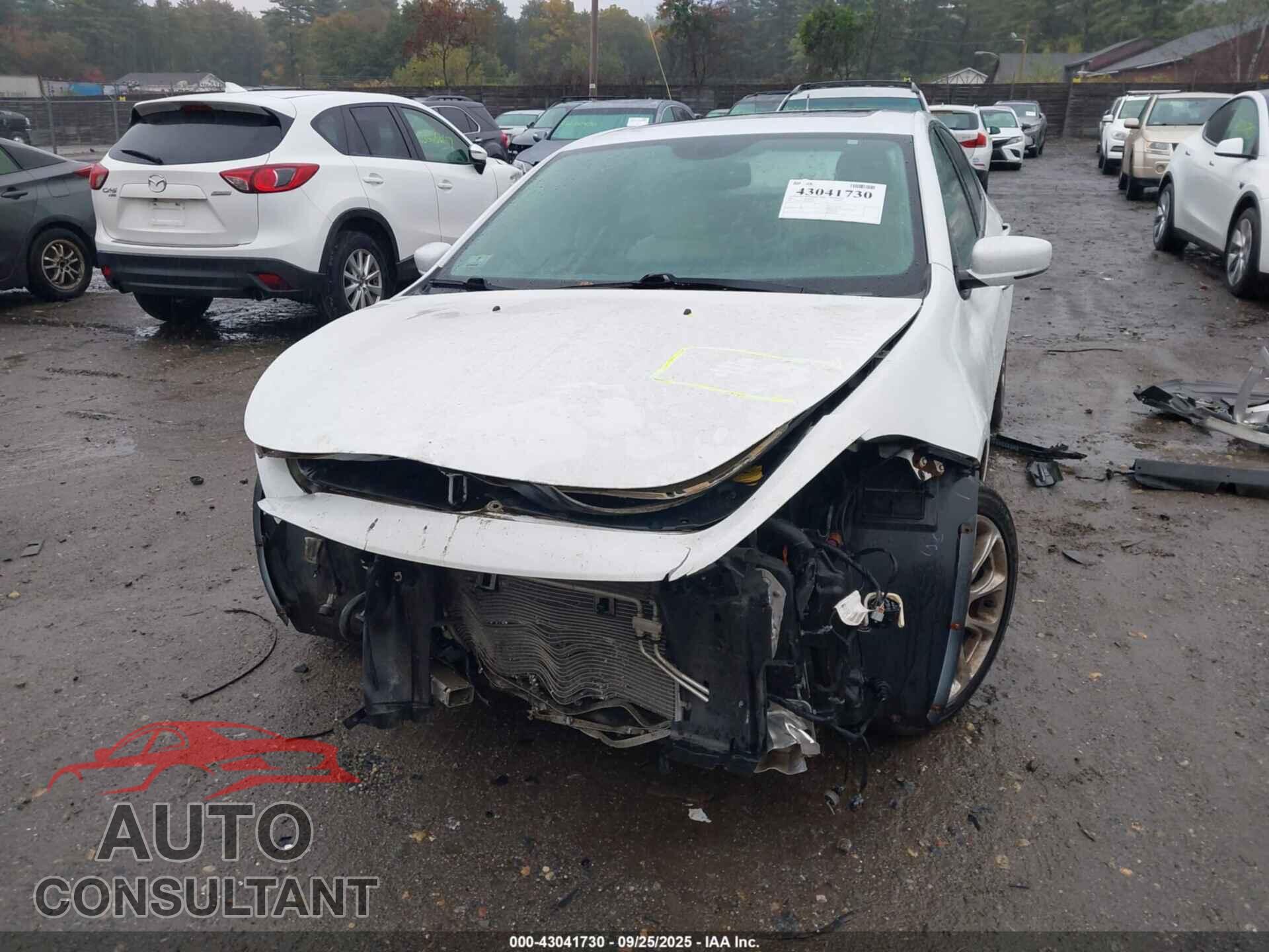 DODGE DART 2013 - 1C3CDFCA6DD346629