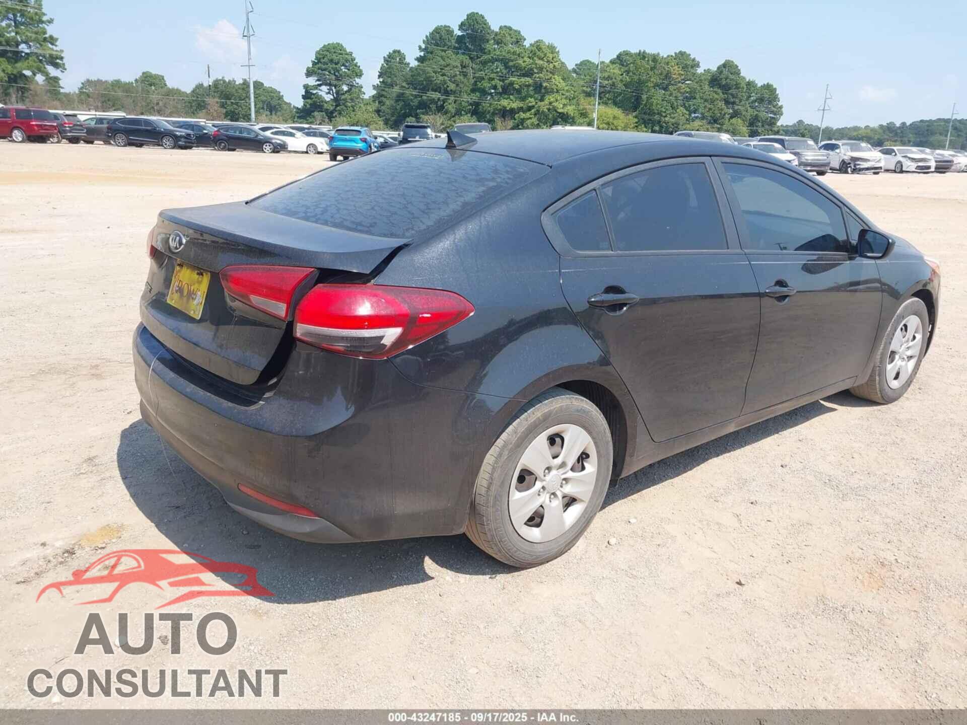 KIA FORTE 2017 - 3KPFK4A73HE091114