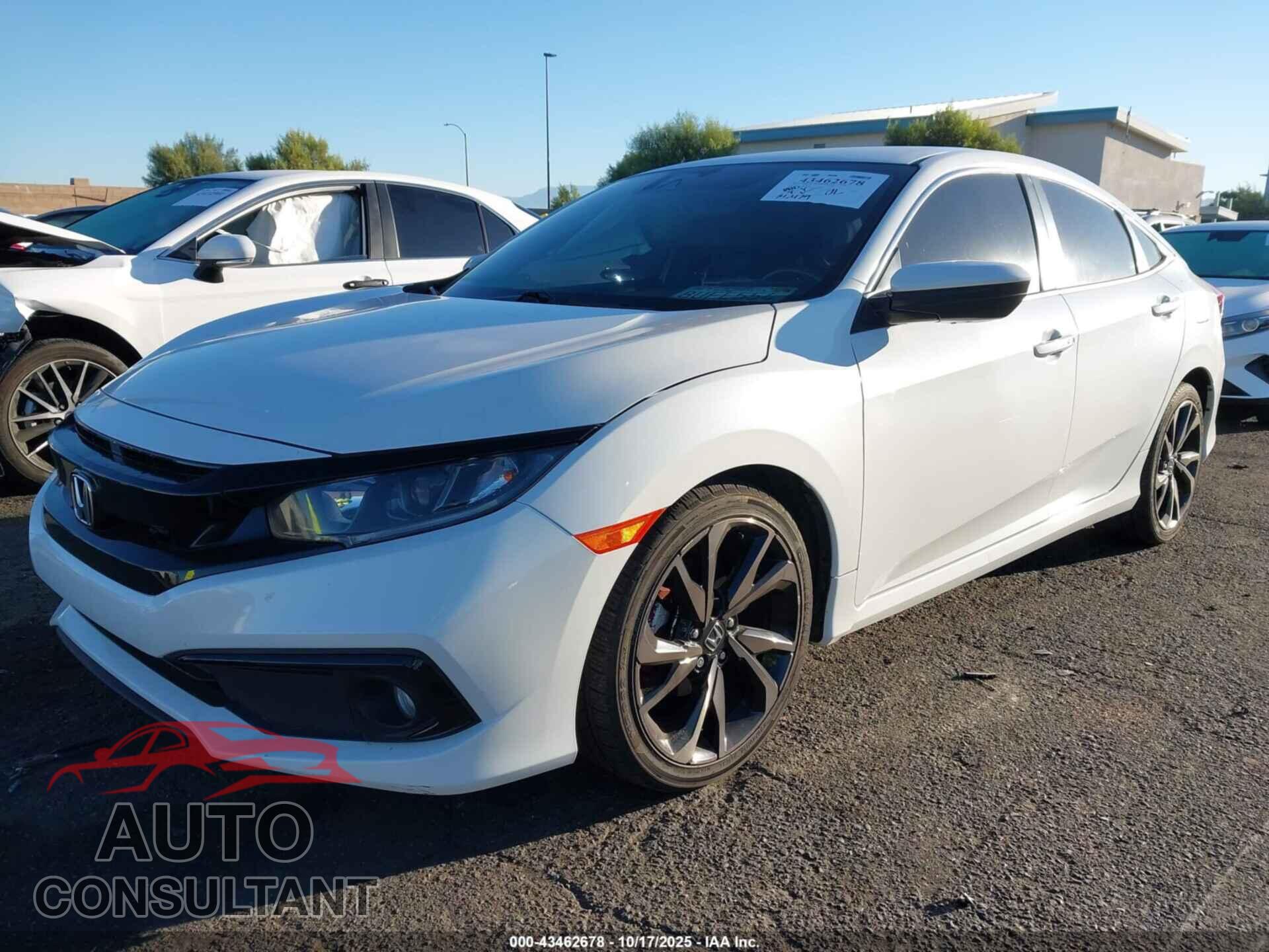 HONDA CIVIC 2020 - 2HGFC2F81LH586543