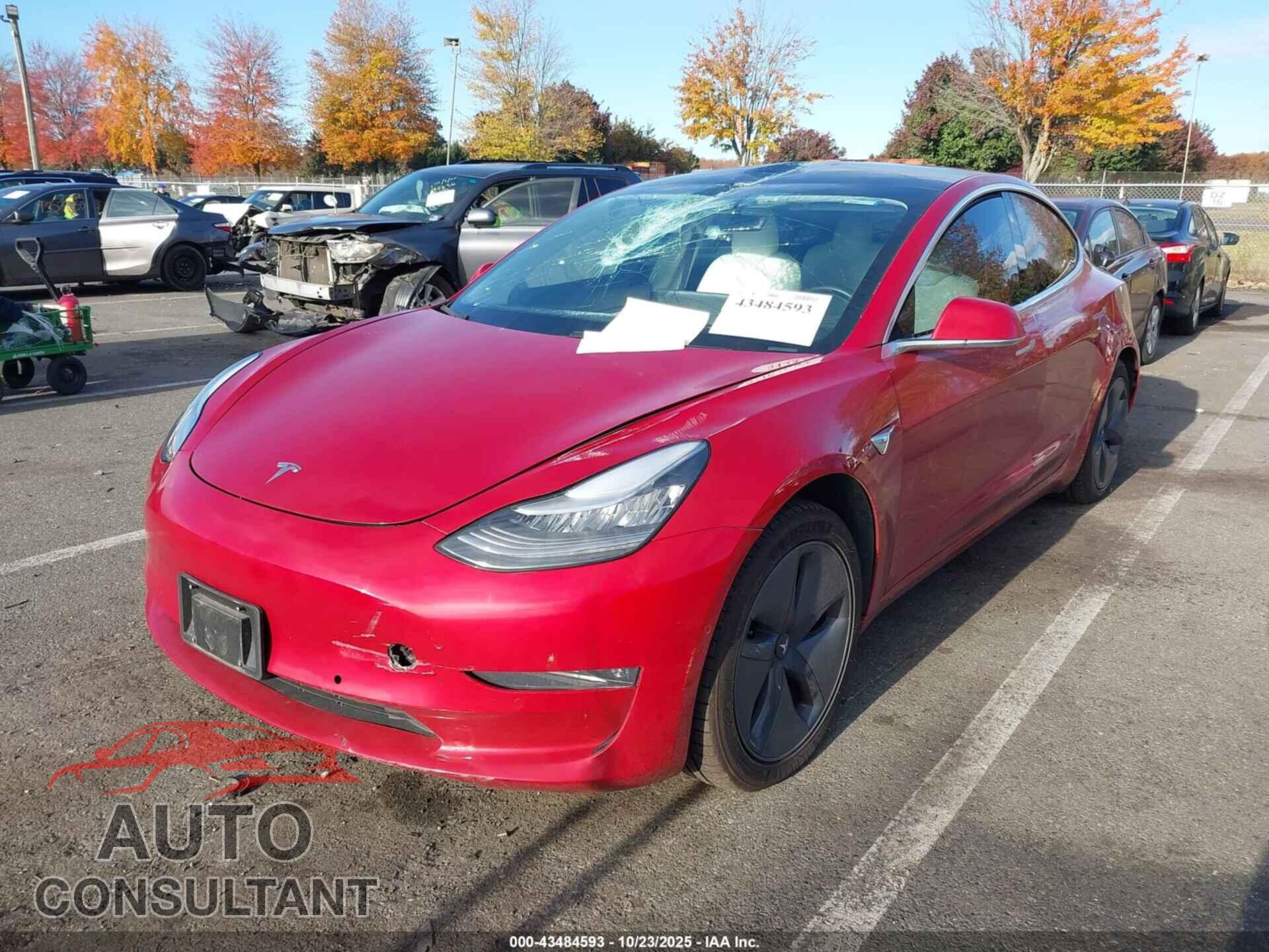 TESLA MODEL 3 2019 - 5YJ3E1EB5KF421408
