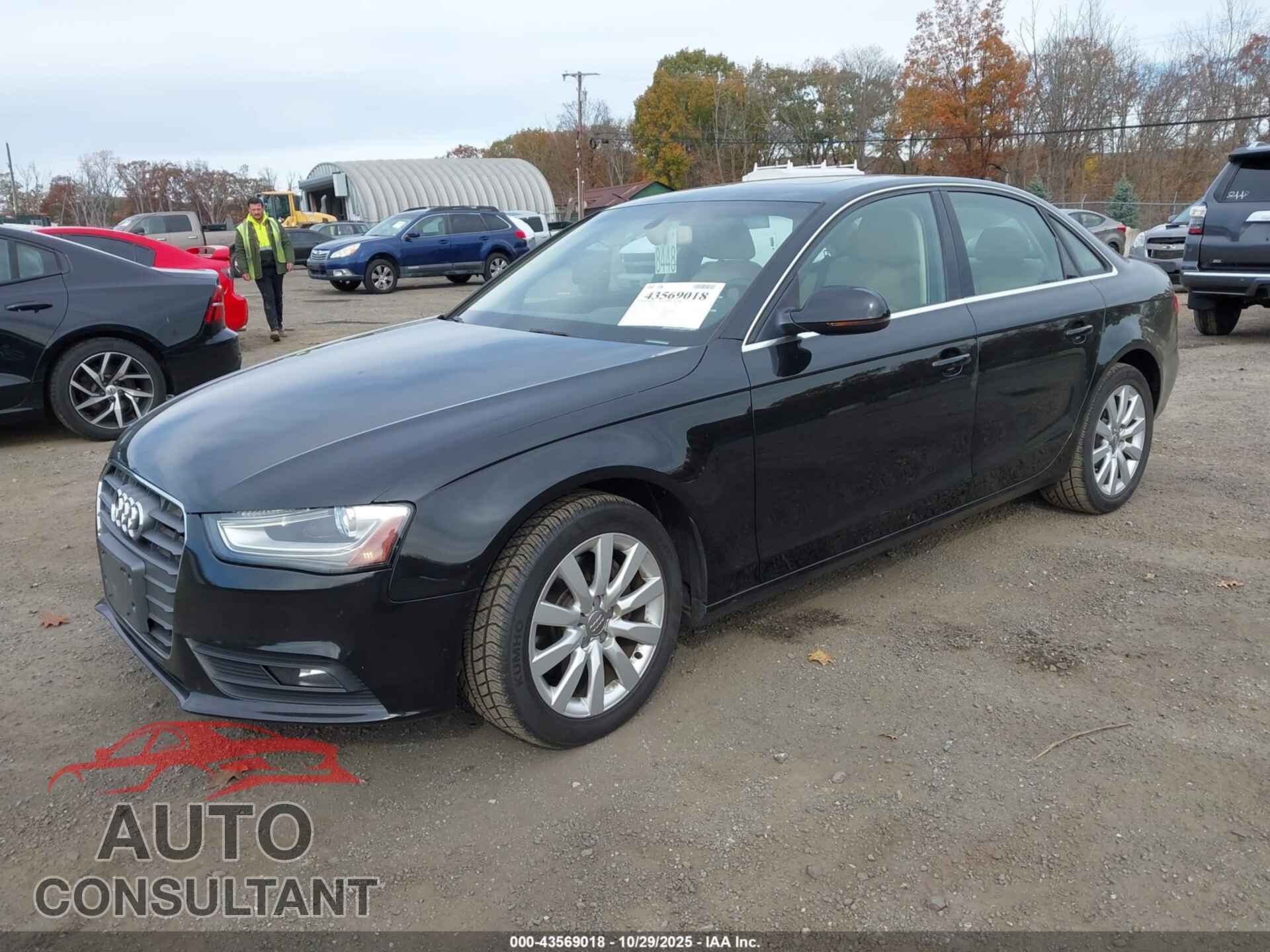 AUDI A4 2013 - WAUBFAFL5DN036562