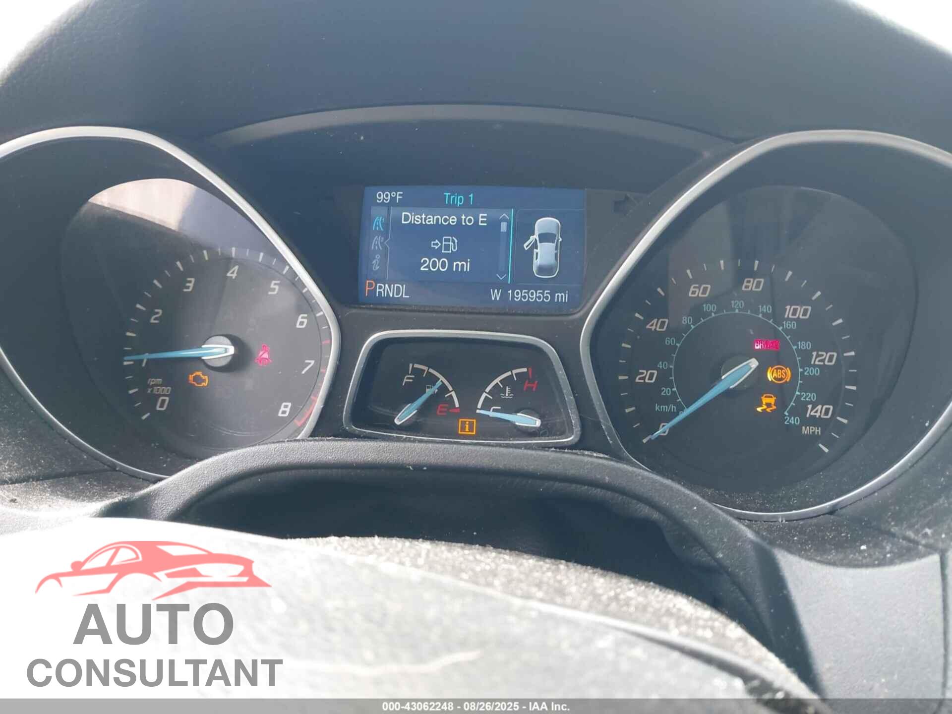 FORD FOCUS 2014 - 1FADP3K2XEL376052