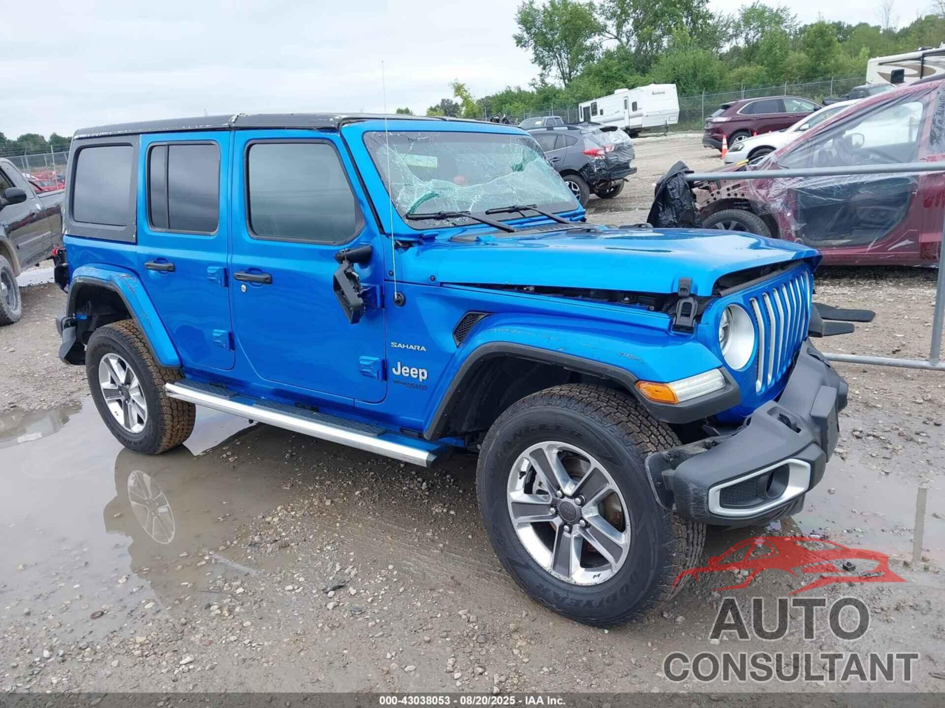 JEEP WRANGLER UNLIMITED 2022 - 1C4HJXEGXNW245441