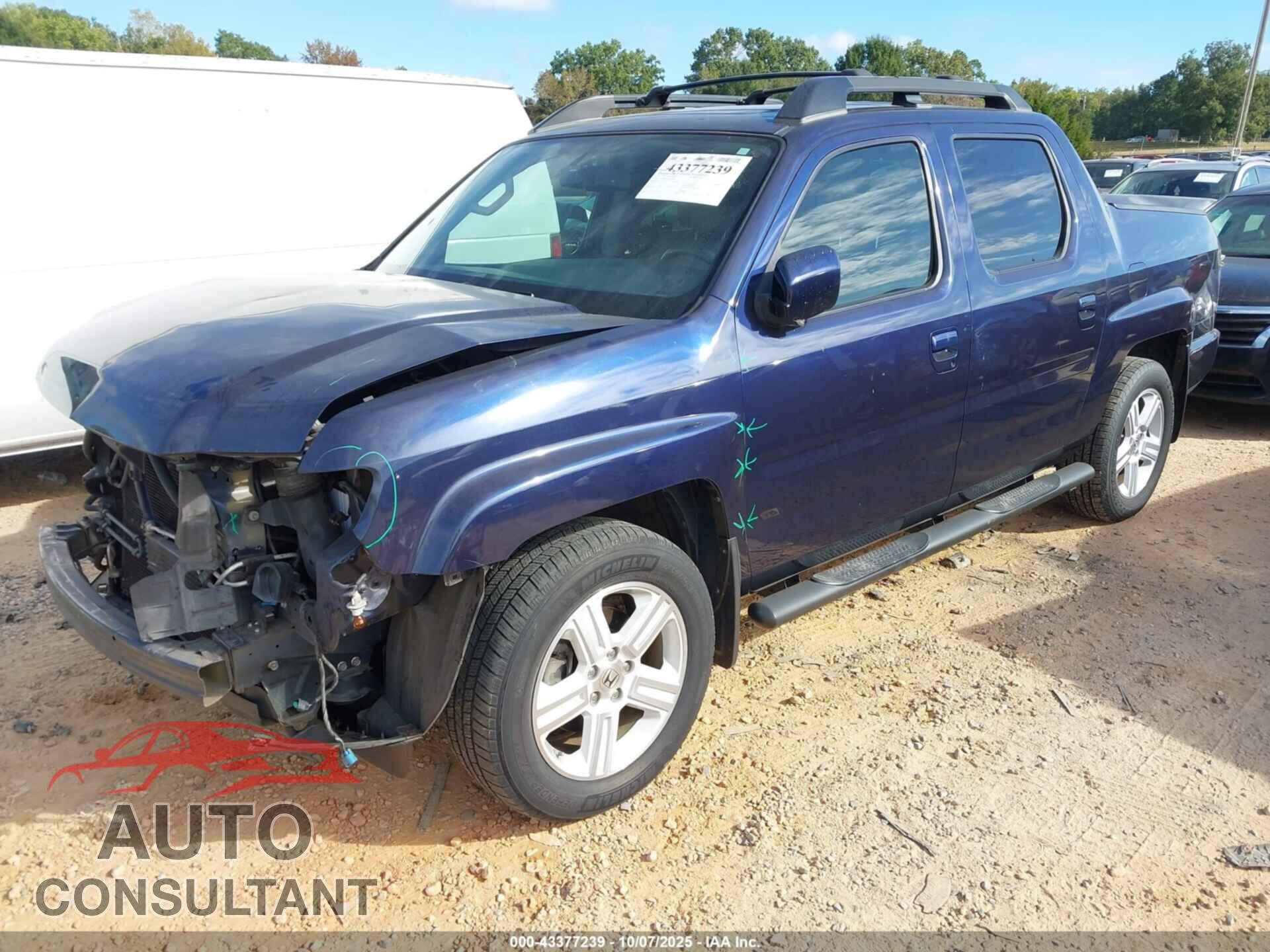 HONDA RIDGELINE 2013 - 5FPYK1F53DB005987
