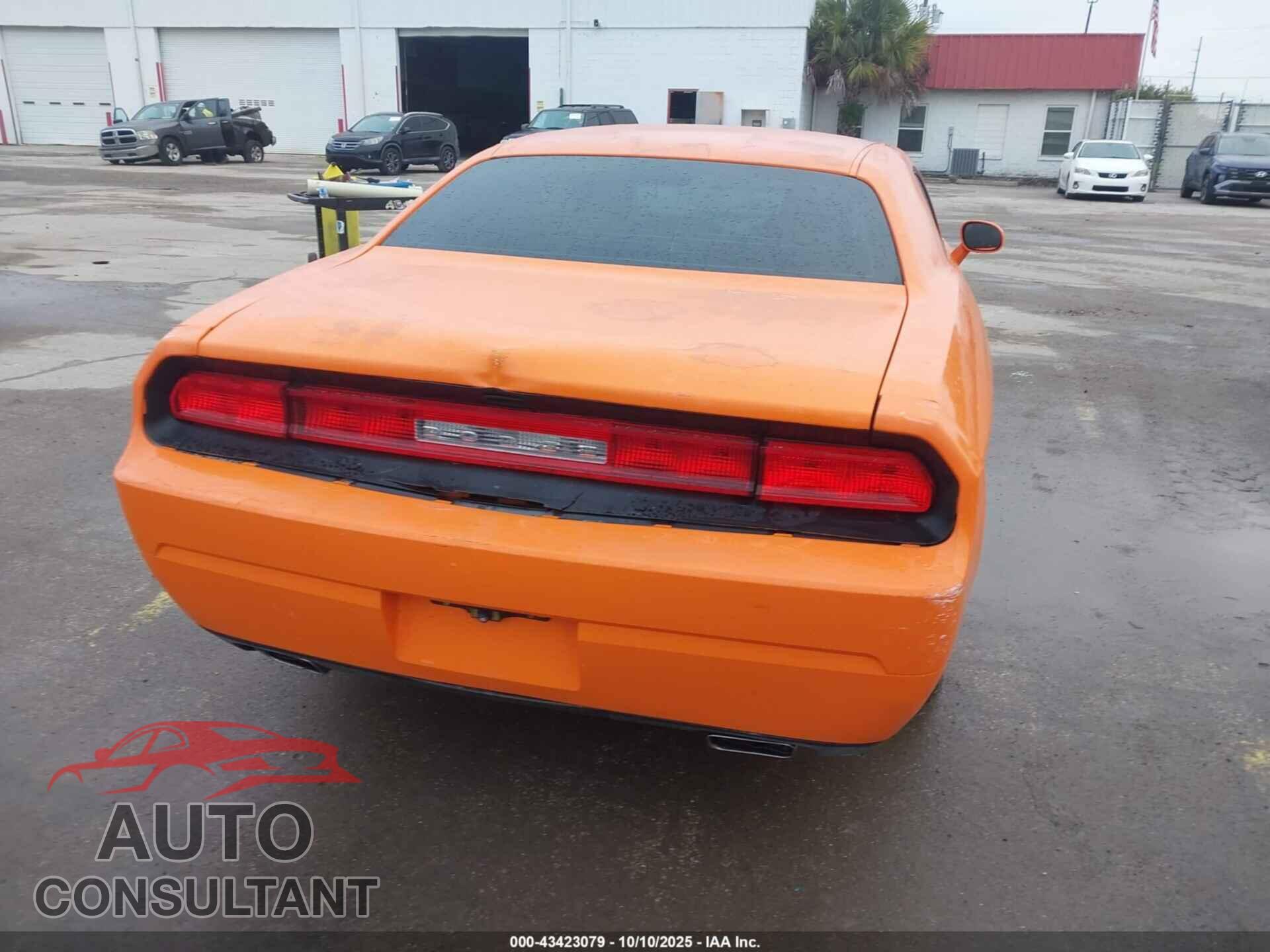 DODGE CHALLENGER 2012 - 2C3CDYAG3CH137496