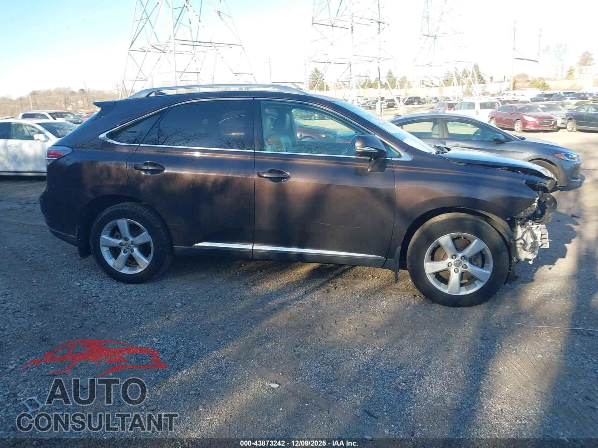 LEXUS RX 350 2014 - 2T2BK1BA4EC241549