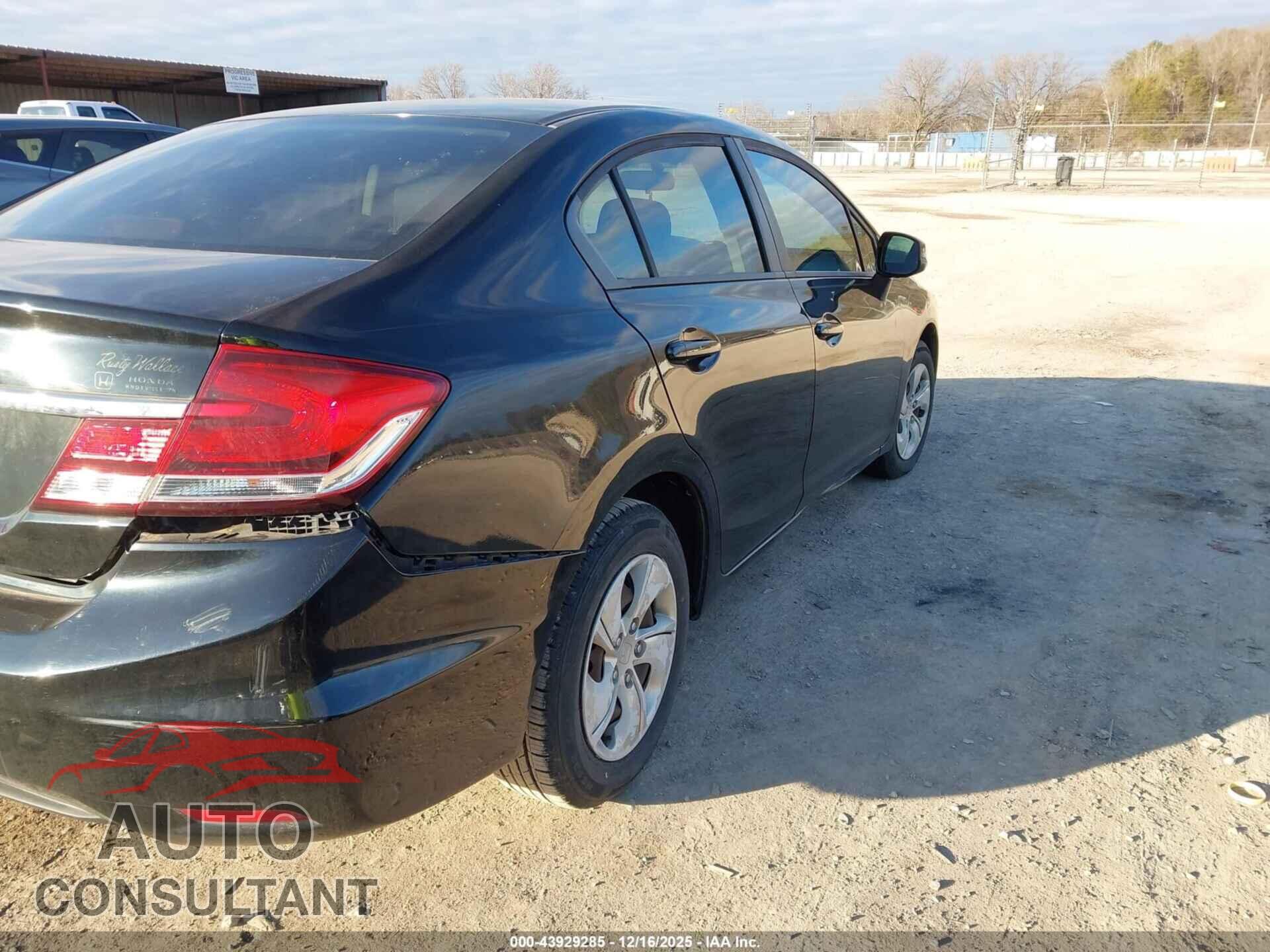 HONDA CIVIC 2013 - 19XFB2F58DE062715